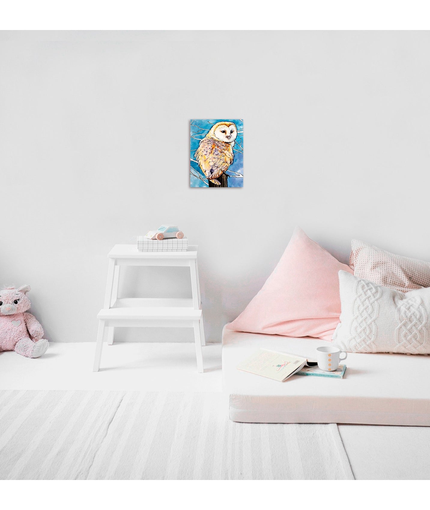 Paint by Numbers 30x40 cm | Barn Owl (ME1124e) – Painting by numbers | Varvikas.Shop
