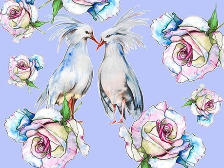 Paint by Numbers 30x40 cm | Birds love (ME1122e) – Painting by numbers | Varvikas.Shop