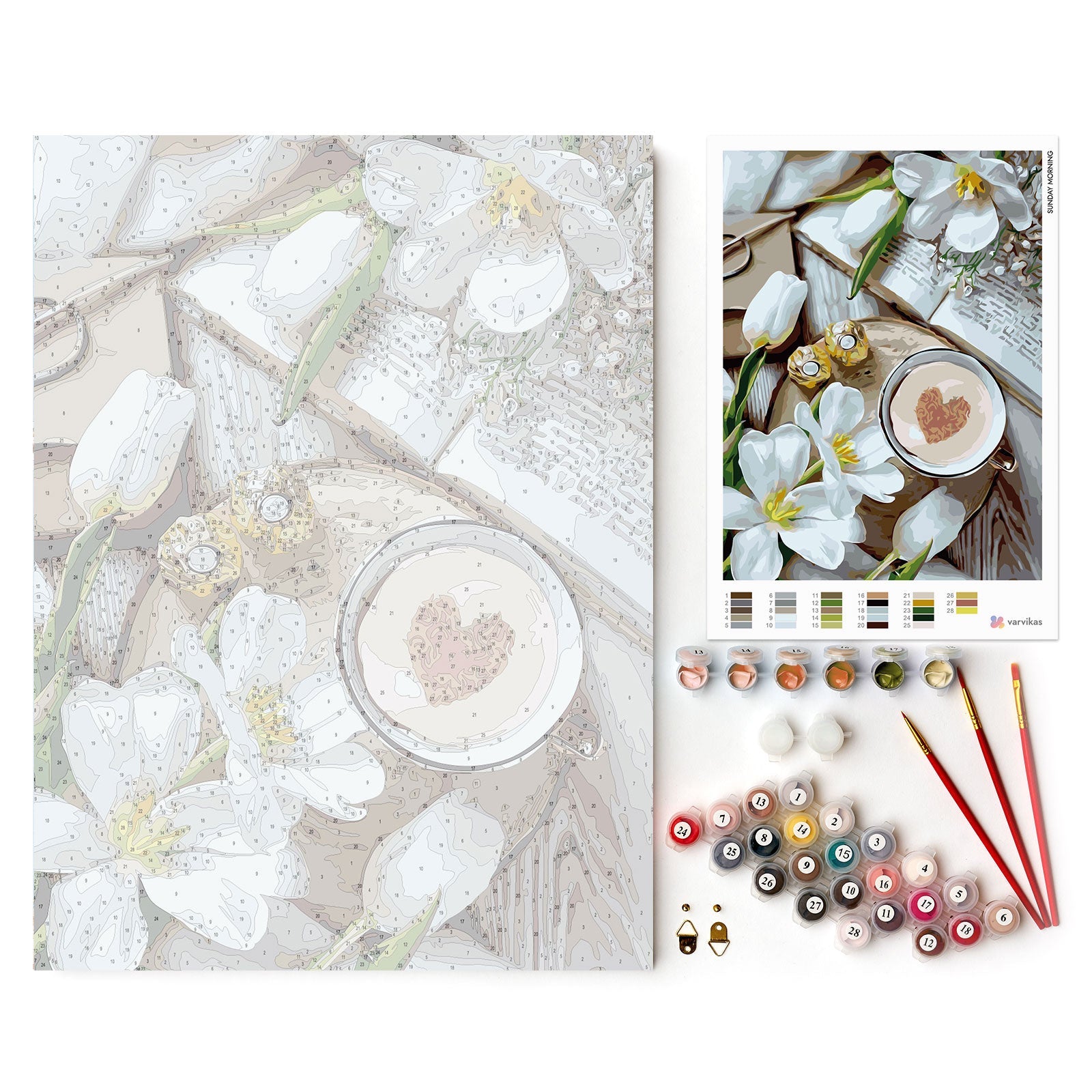 Paint by Numbers 30x40 cm | Dream morning (ME1156e) – Painting by numbers | Varvikas.Shop