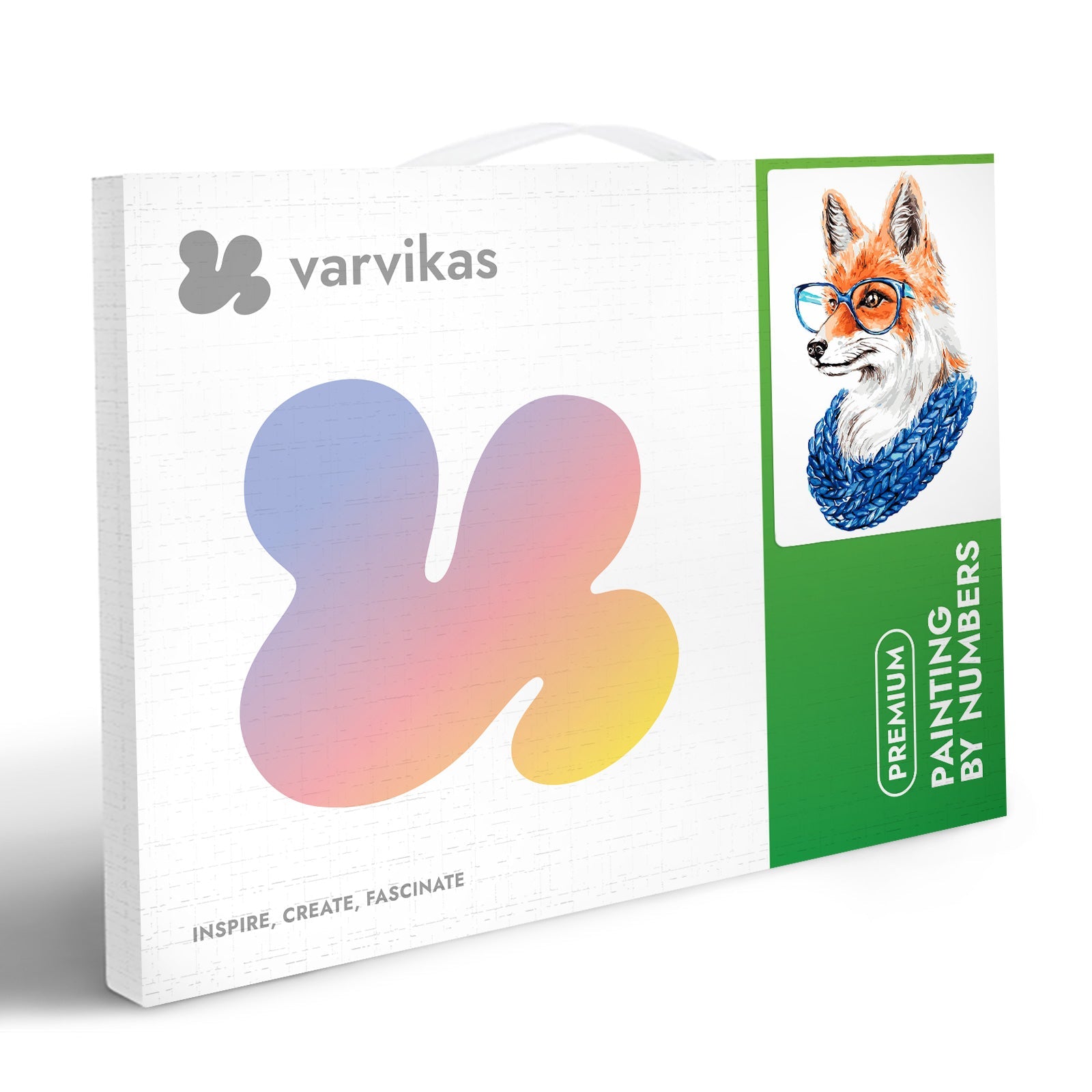 Paint by Numbers 30x40 cm | Fox with Glasses (ME1109e) – Painting by numbers | Varvikas.Shop