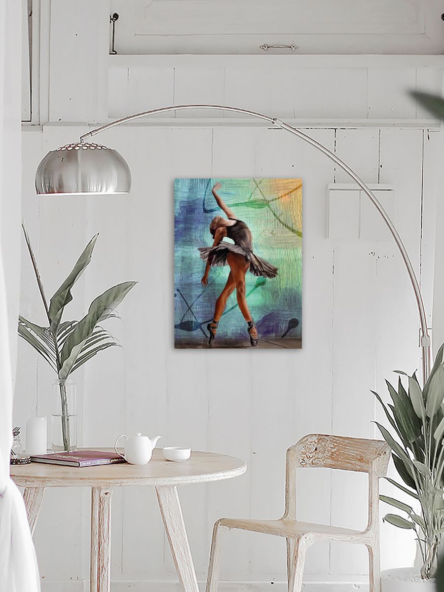 Paint by Numbers 30x40 cm | Graceful ballerina (ME1158e) – Painting by numbers | Varvikas.Shop