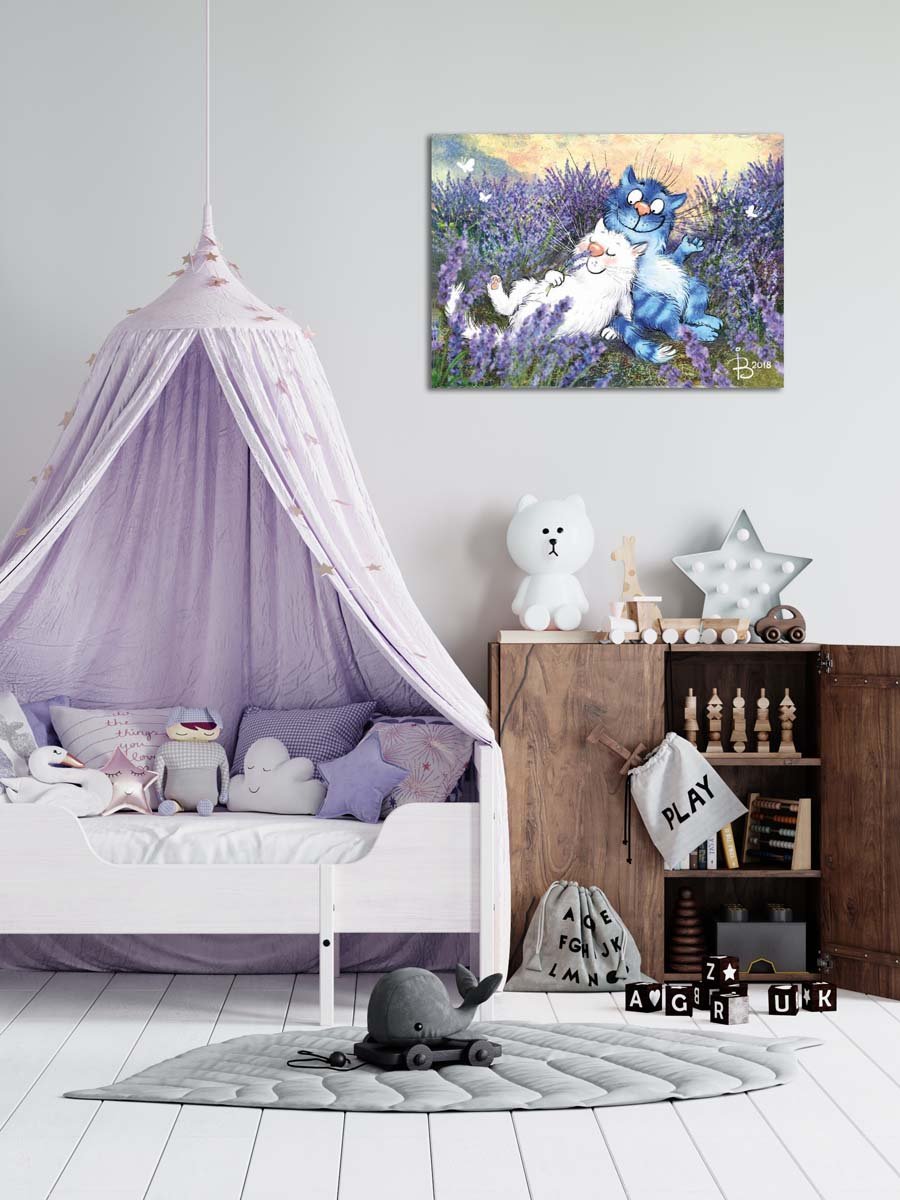 Paint by Numbers 30x40 cm | In Lavender (ME1133e) – Painting by numbers | Varvikas.Shop