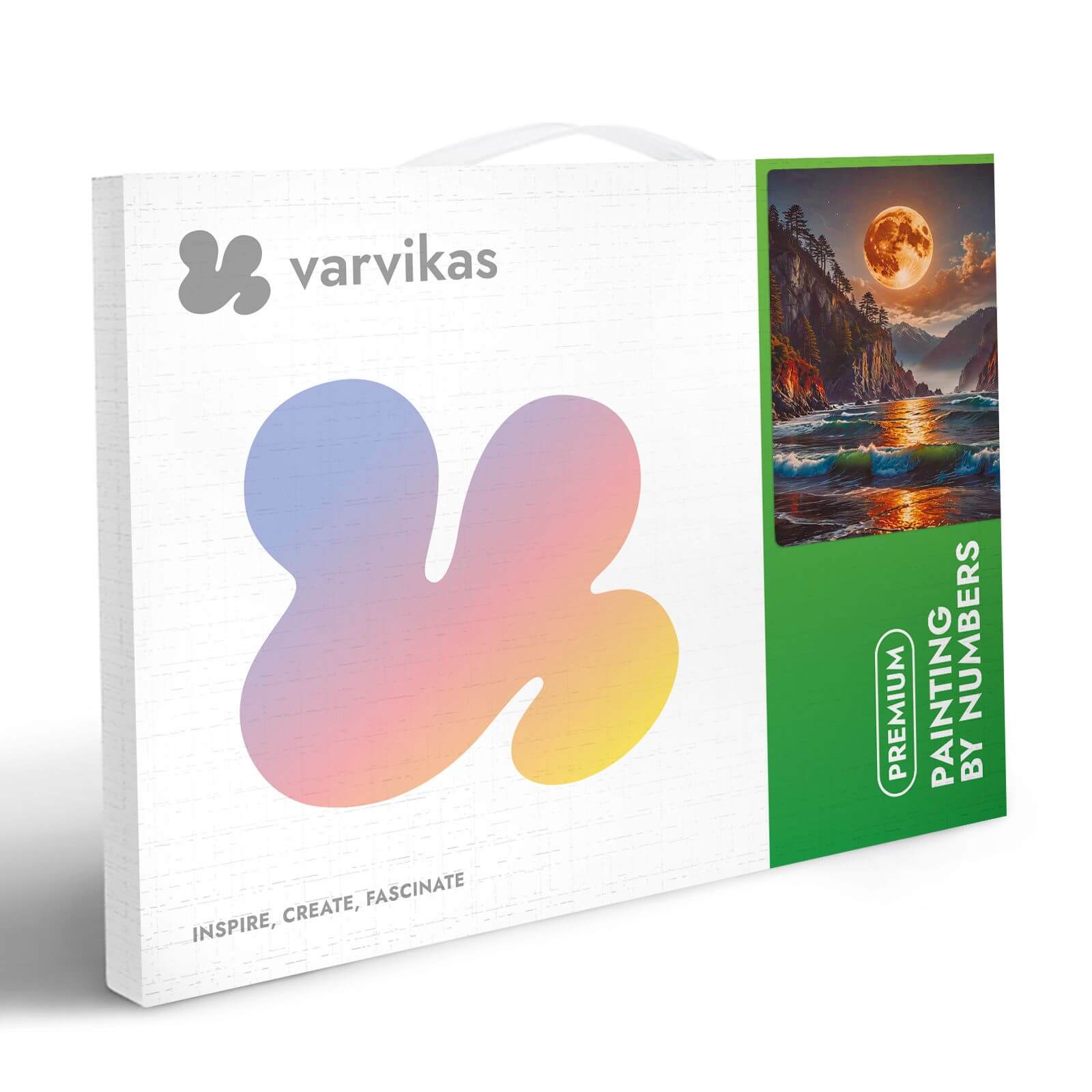 Paint by Numbers 30x40 cm | Moonlit Bay (ME1176e) – Painting by numbers | Varvikas.Shop