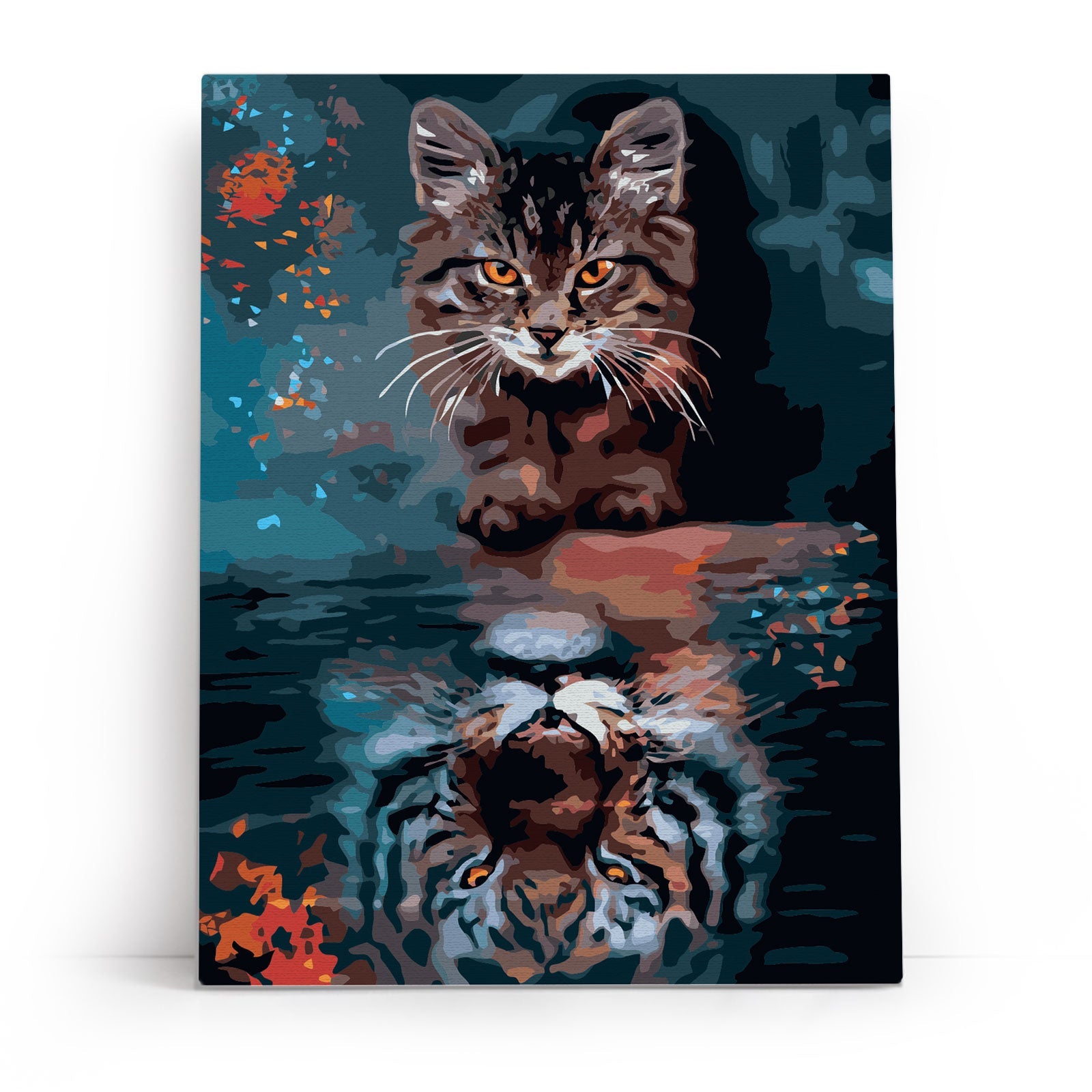 Paint by Numbers 30x40 cm | Self - Reflection (ME1159e) – Painting by numbers | Varvikas.Shop