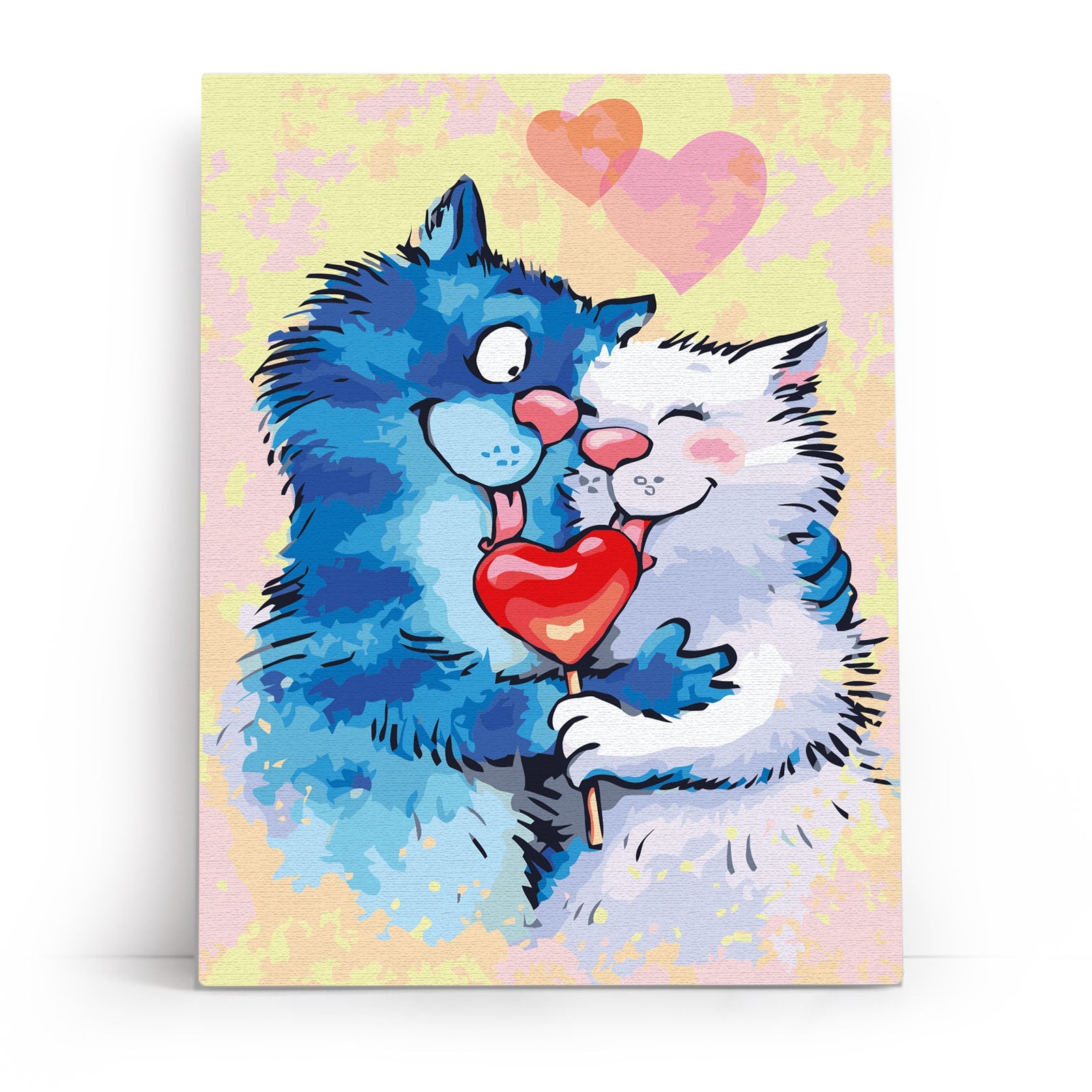 Paint by Numbers 30x40 cm | Sharing happiness (ME1130e) – Painting by numbers | Varvikas.Shop