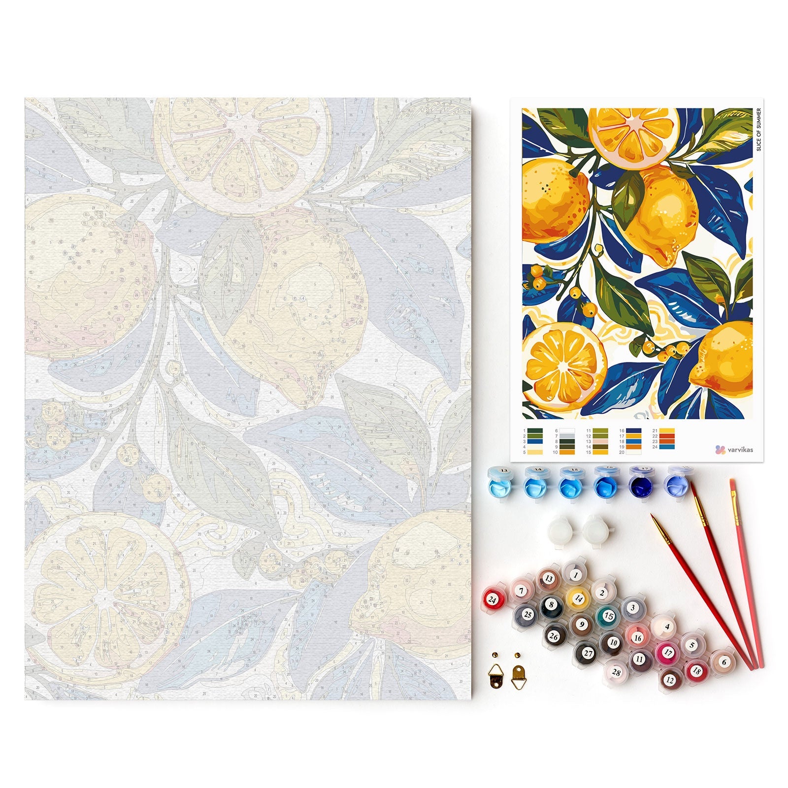 Paint by Numbers 30x40 cm | Slice of Summer (ME1180e) – Painting by numbers | Varvikas.Shop