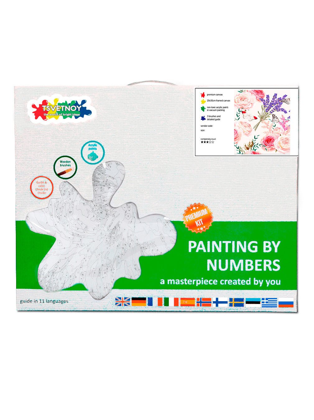 Paint by Numbers 30x40 cm | Spring Melody (ME1121e) – Painting by numbers | Varvikas.Shop