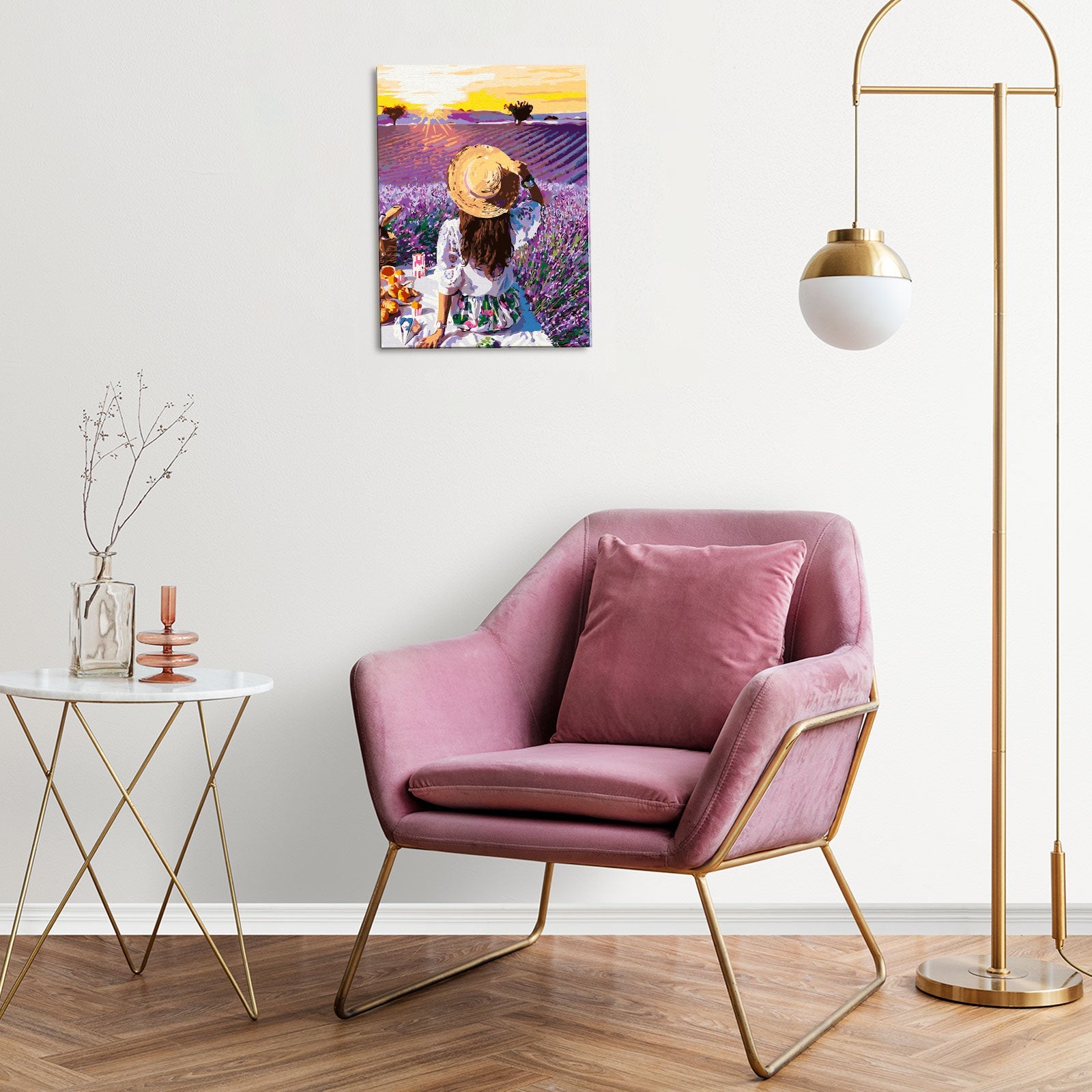 Paint by Numbers 30x40 cm | Sunset dreams (ME1149e) – Painting by numbers | Varvikas.Shop