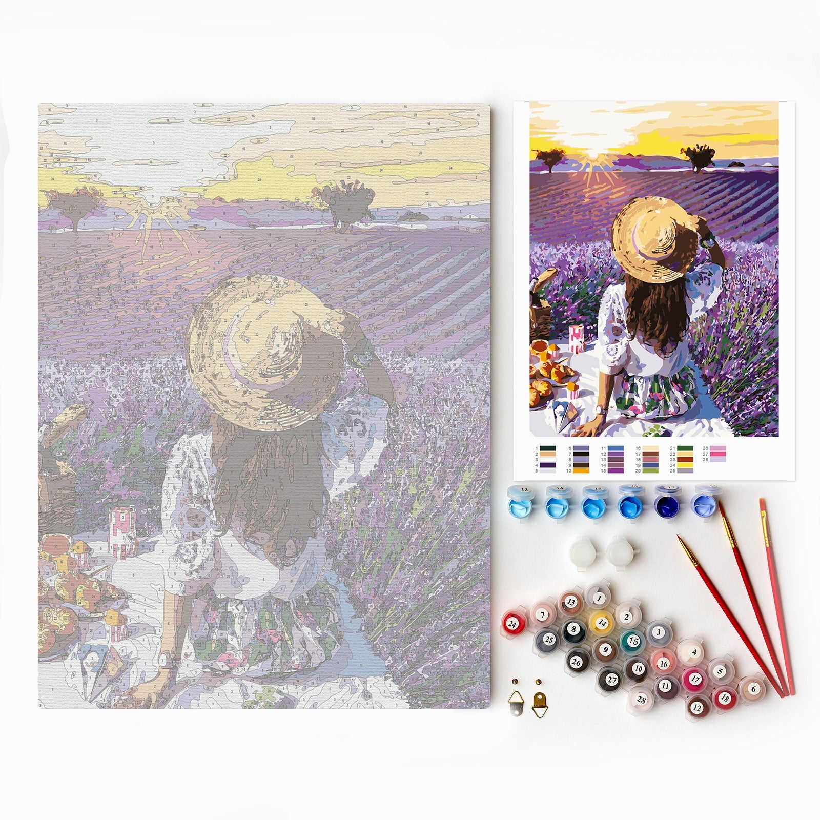 Paint by Numbers 30x40 cm | Sunset dreams (ME1149e) – Painting by numbers | Varvikas.Shop