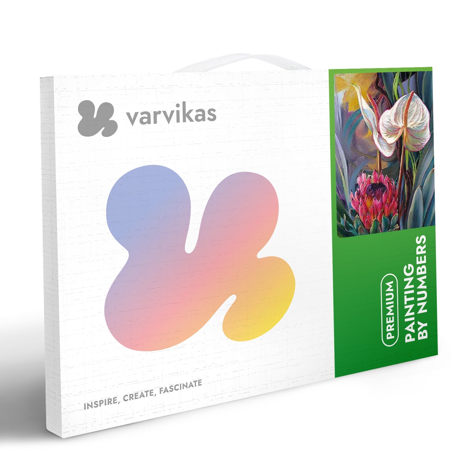 Paint by Numbers 30x40 cm | Tropical bouquet (ME1162e) – Painting by numbers | Varvikas.Shop