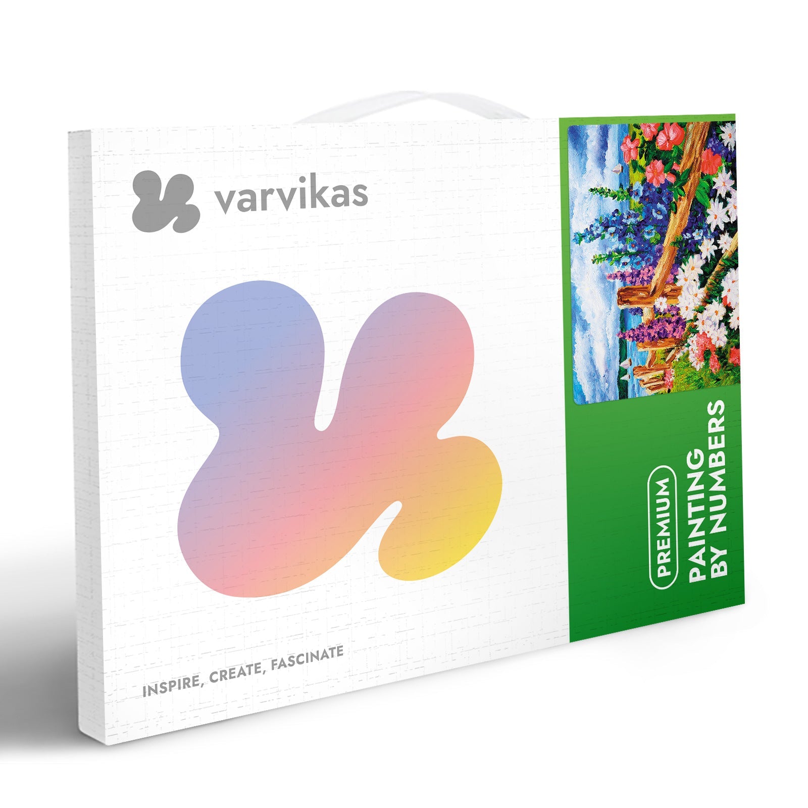 Paint by Numbers 30x40 cm | Village Outskirts (ME050e) – Painting by numbers | Varvikas.Shop