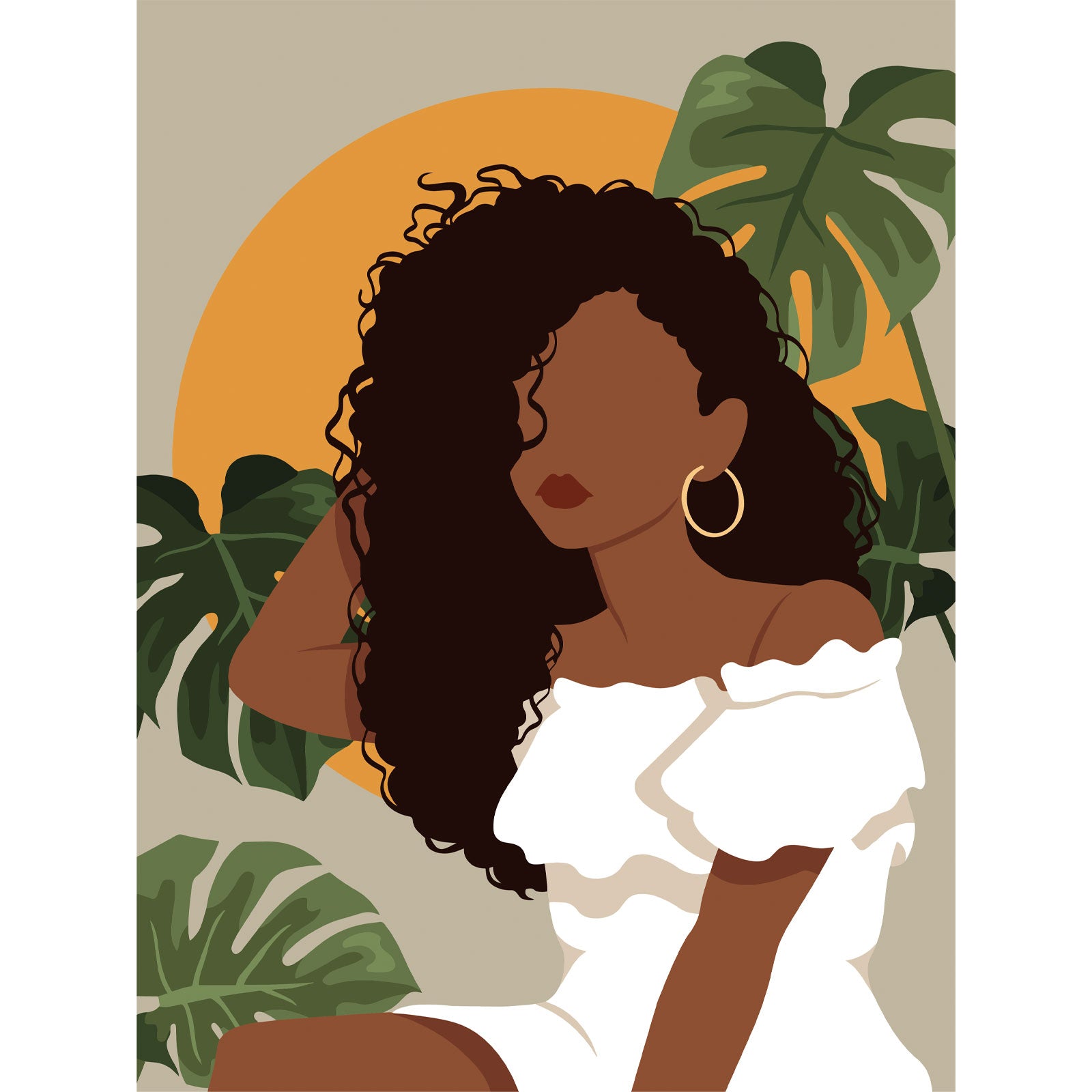 Paint by Numbers 30x40 cm | Waiting (ME1164e) – Painting by numbers | Varvikas.Shop