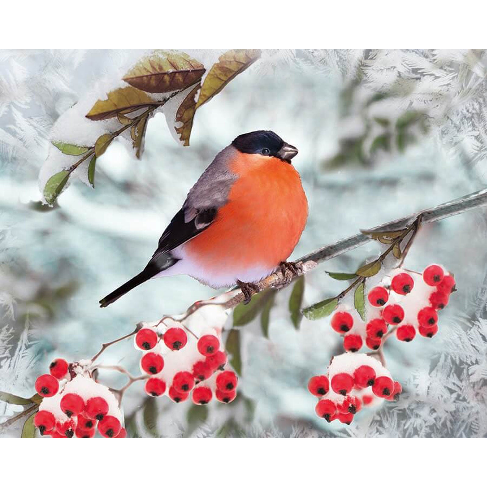 Paint by Numbers 30x40 cm | Winter symbol (ME1142e) – Painting by numbers | Varvikas.Shop