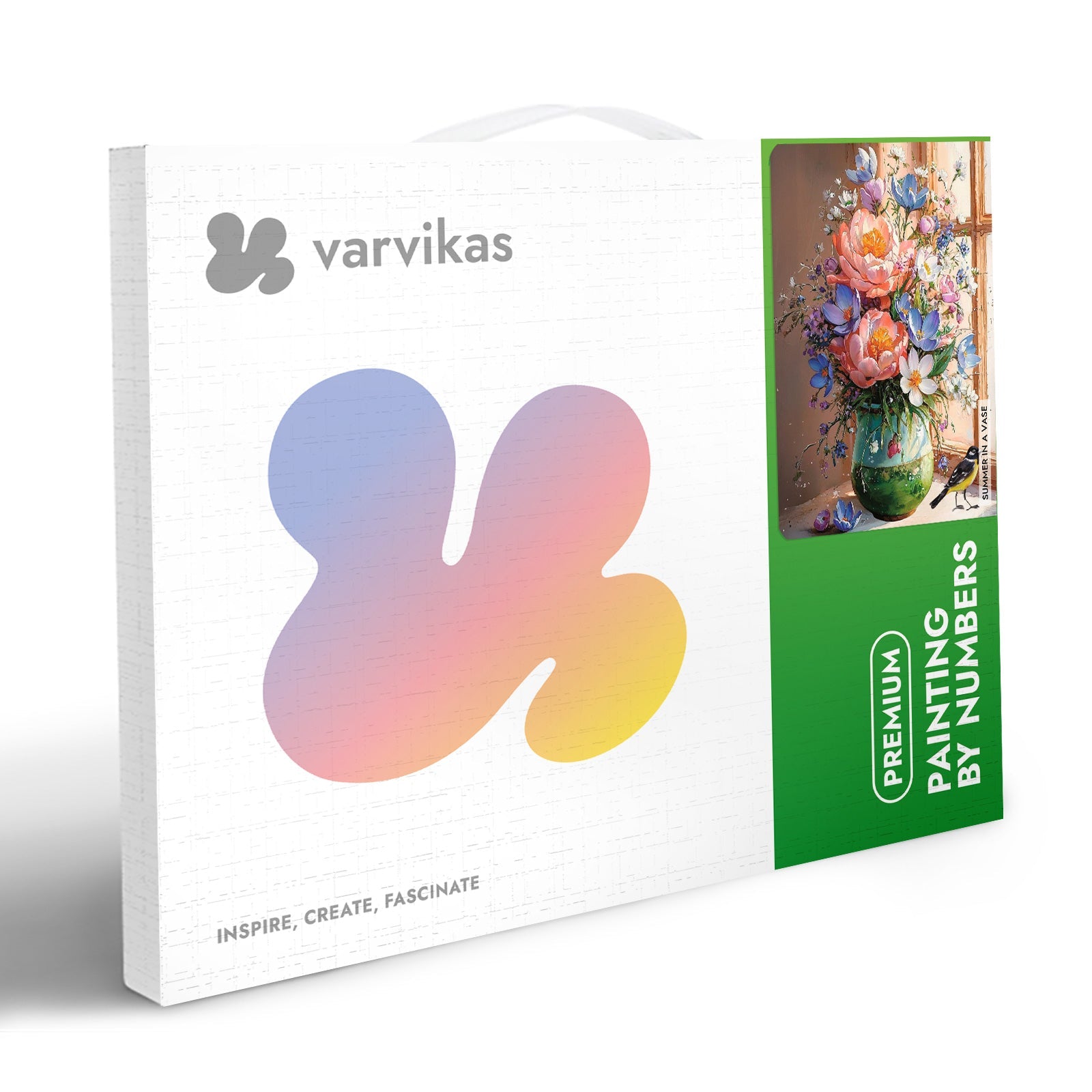 Paint by Numbers 40×50 cm, Summer in a Vase (MG2537e) – Painting by numbers | Varvikas.Shop