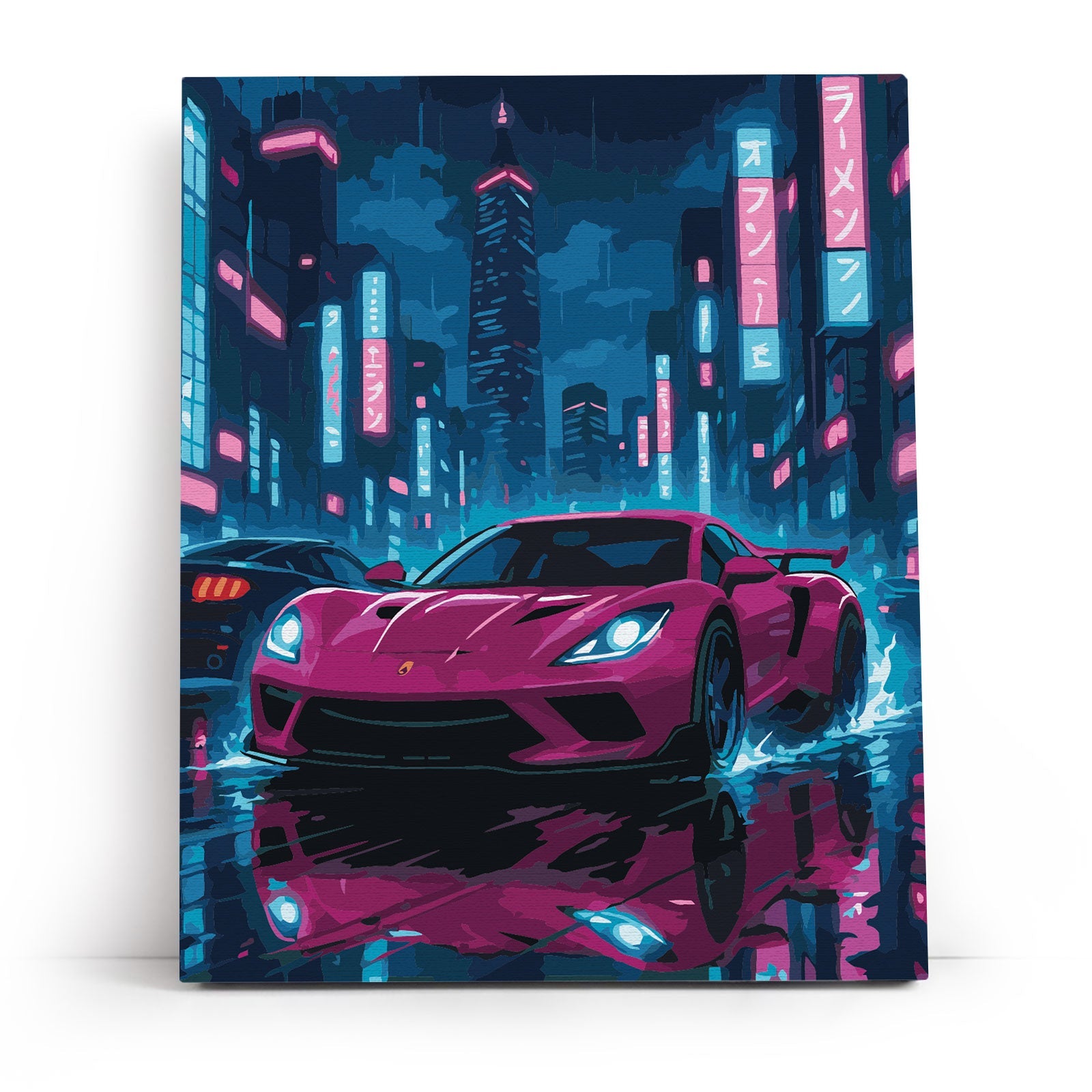 Paint by Numbers 40×50 cm, The City Ghost (MG2538e) – Painting by numbers | Varvikas.Shop