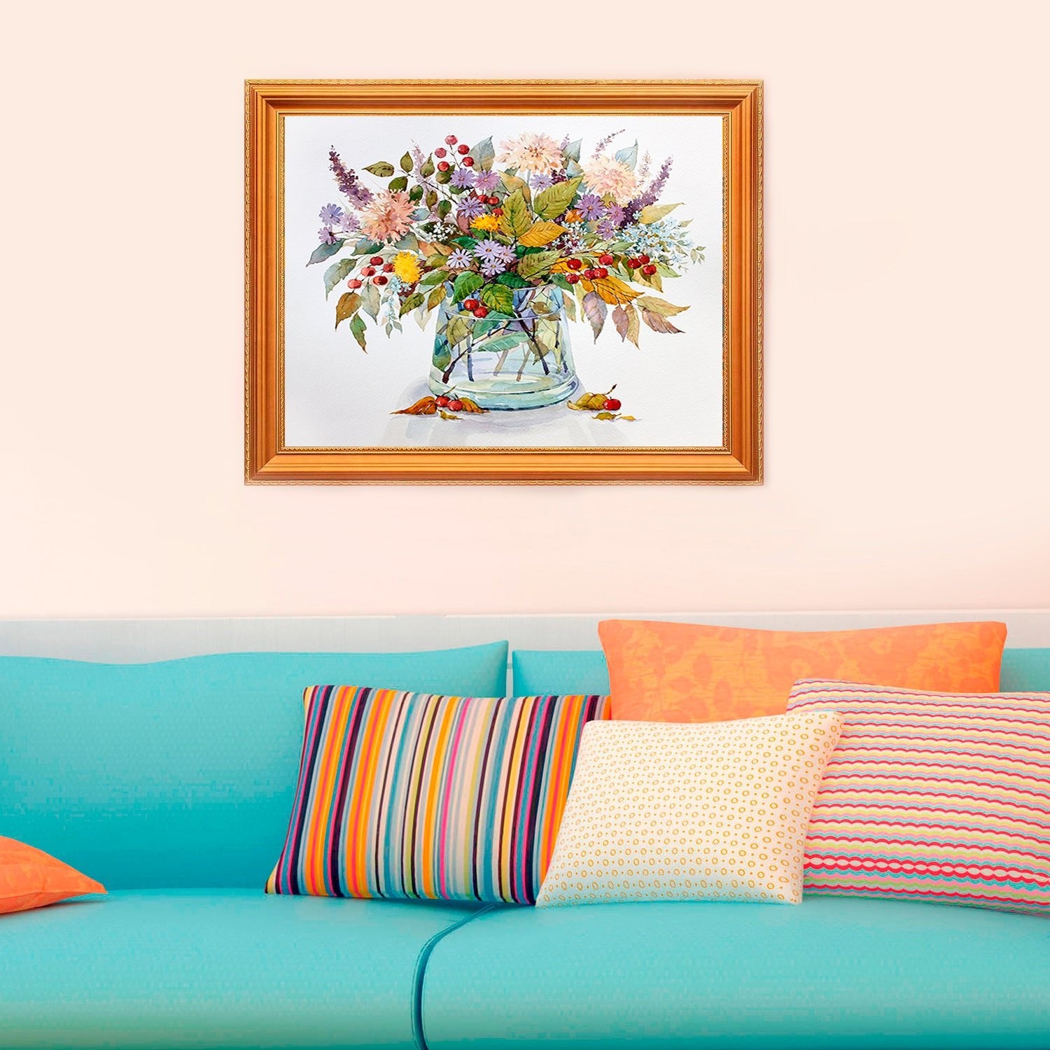Paint by Numbers 40x50 cm | Autumn bouquet (MG2058e) – Painting by numbers | Varvikas.Shop