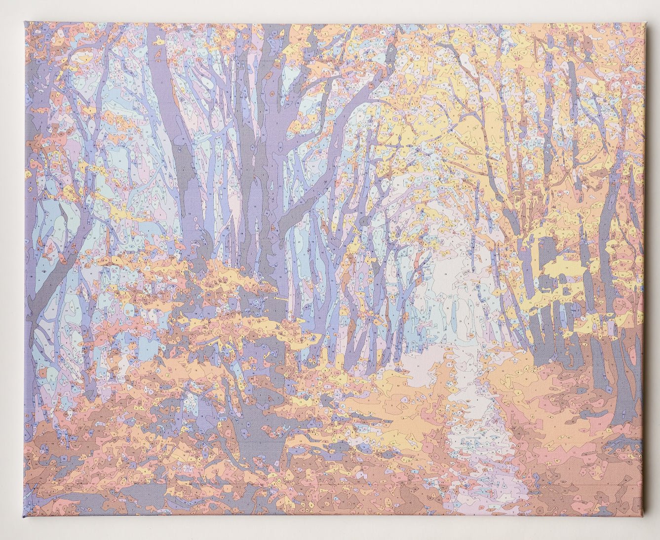 Paint by Numbers 40x50 cm | Autumn Forest Path (MG2414e) – Painting by numbers | Varvikas.Shop