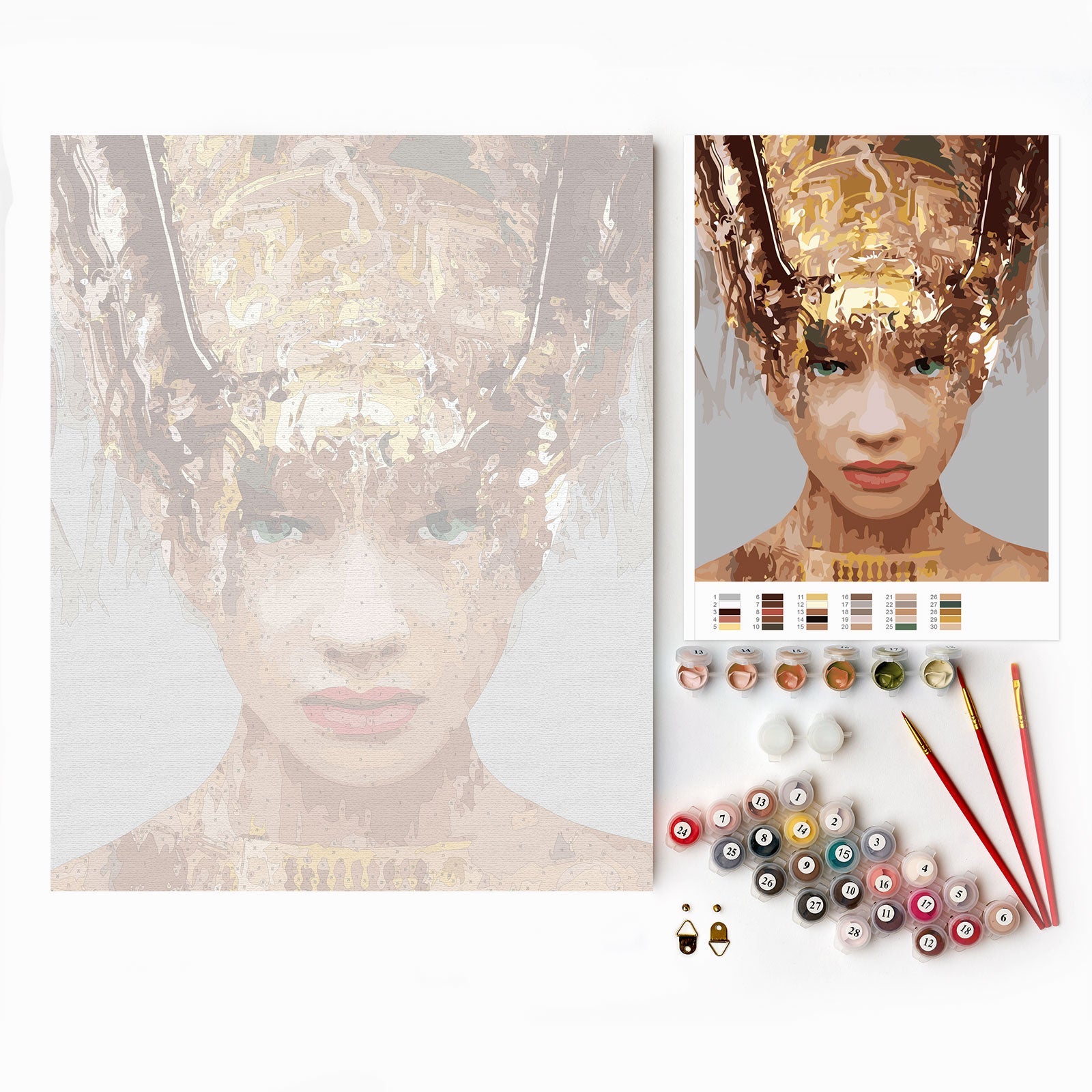 Paint by Numbers 40x50 cm | Beauty of History (MG2424e) – Painting by numbers | Varvikas.Shop