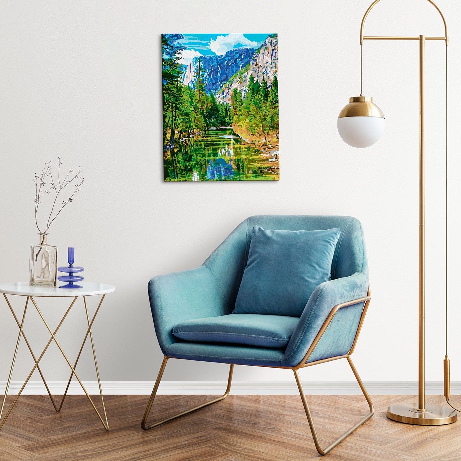 Paint by Numbers 40x50 cm | Breath of freedom (MG2455e) – Painting by numbers | Varvikas.Shop