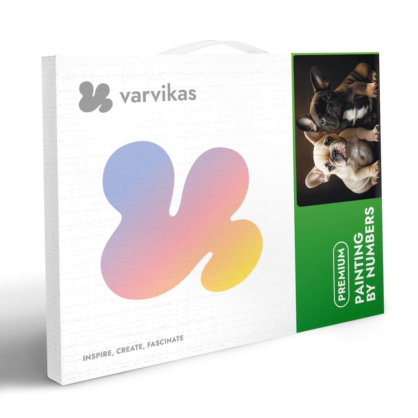 Paint by Numbers 40x50 cm | Bulldog Buddies (MG2518e) – Painting by numbers | Varvikas.Shop