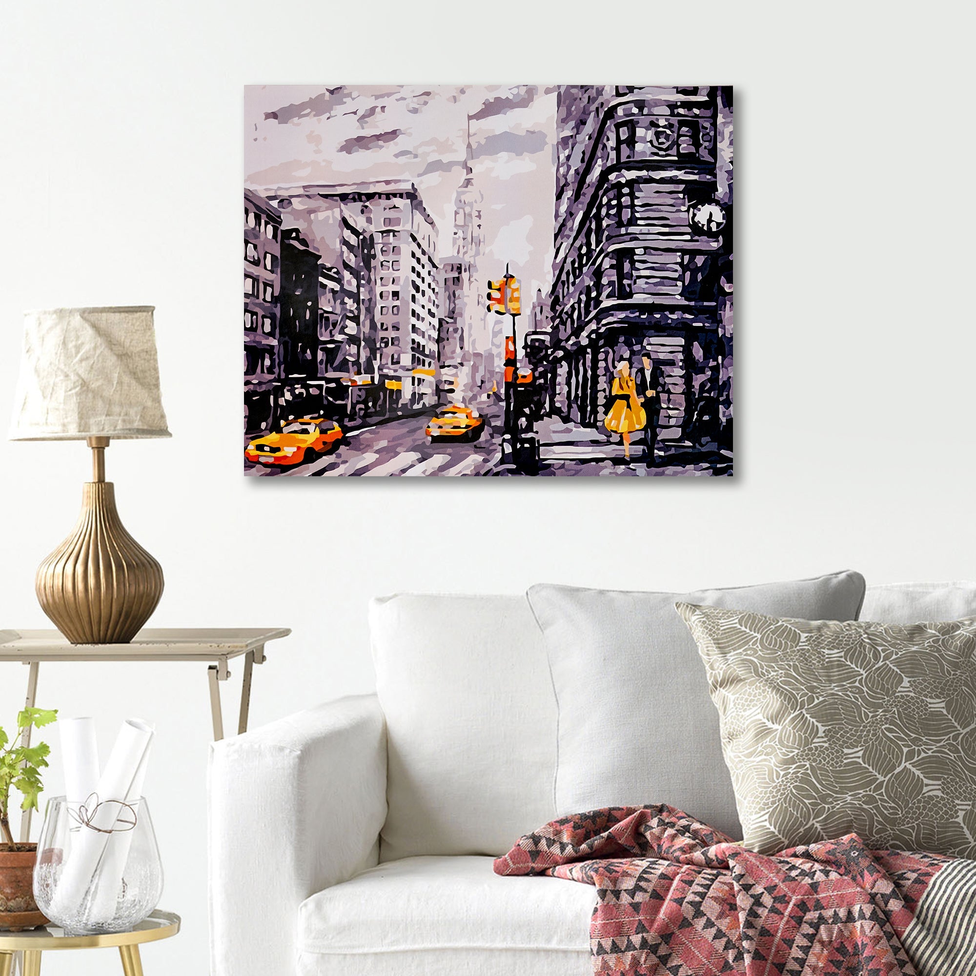 Paint by Numbers 40x50 cm | Capital City (MG2168e) – Painting by numbers | Varvikas.Shop