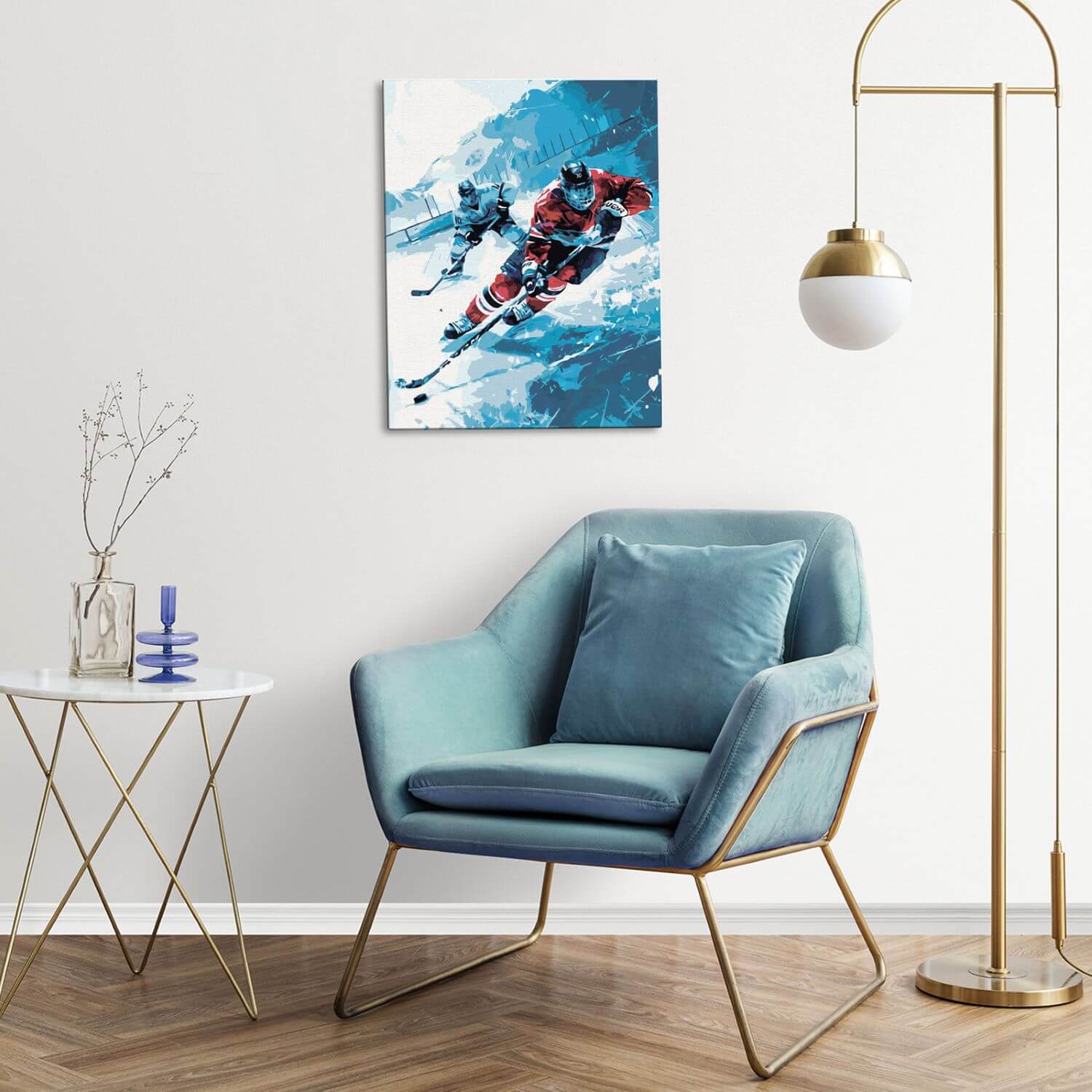 Paint by Numbers 40x50 cm | Chasing Victory (MG2521e) – Painting by numbers | Varvikas.Shop