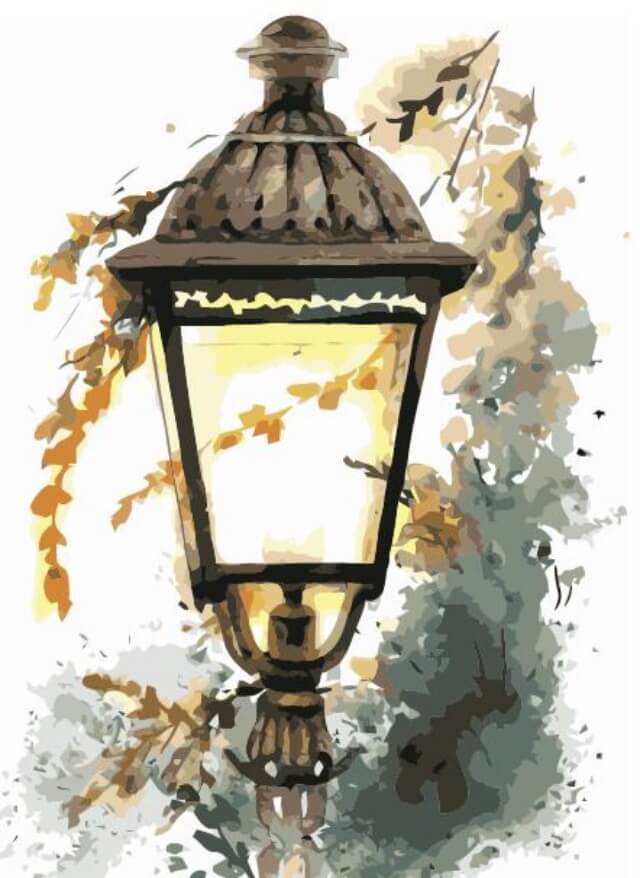 Paint by Numbers 40x50 cm | Cold autumn (MG2066e) – Painting by numbers | Varvikas.Shop