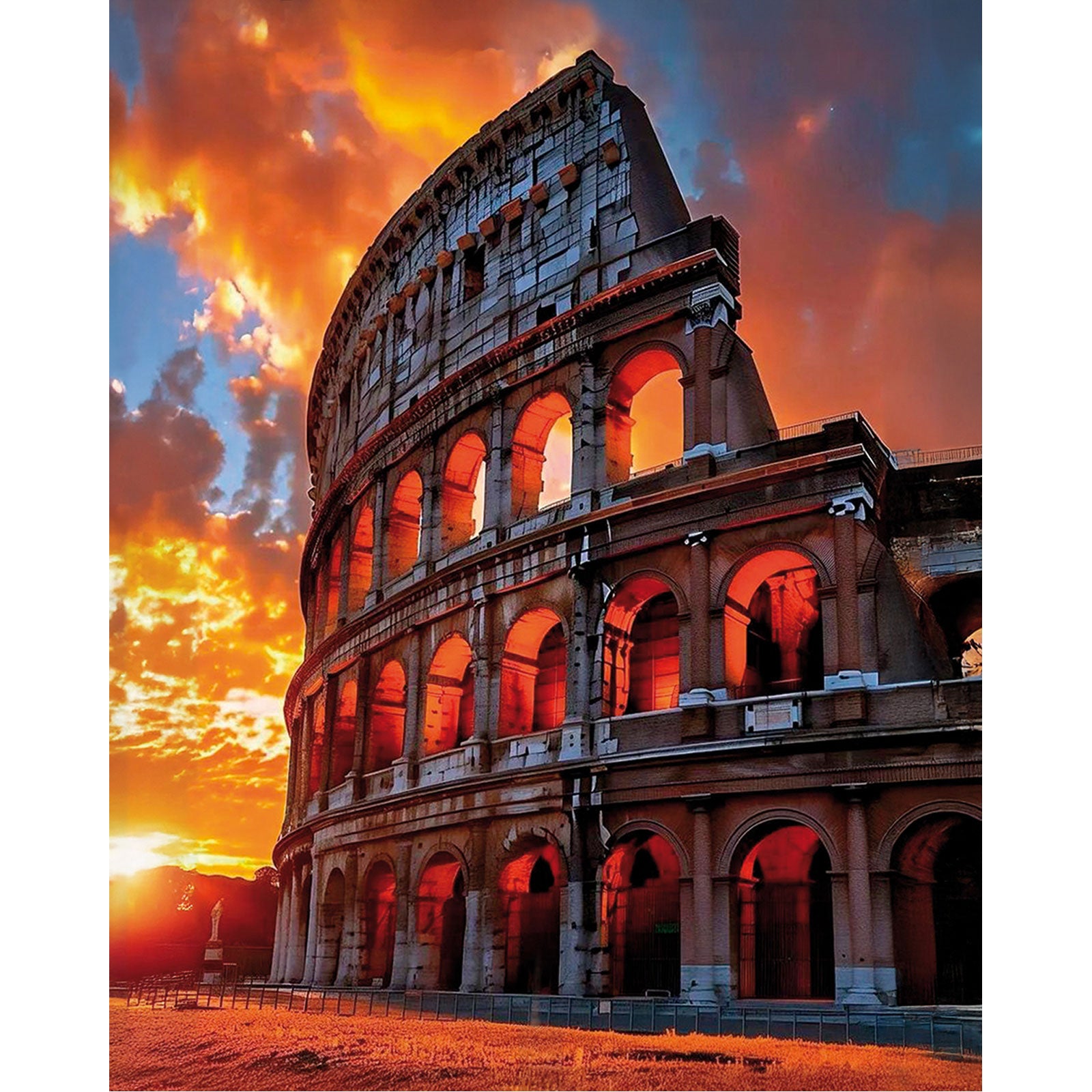 Paint by Numbers 40x50 cm | Colosseum (MG2512e) – Painting by numbers | Varvikas.Shop