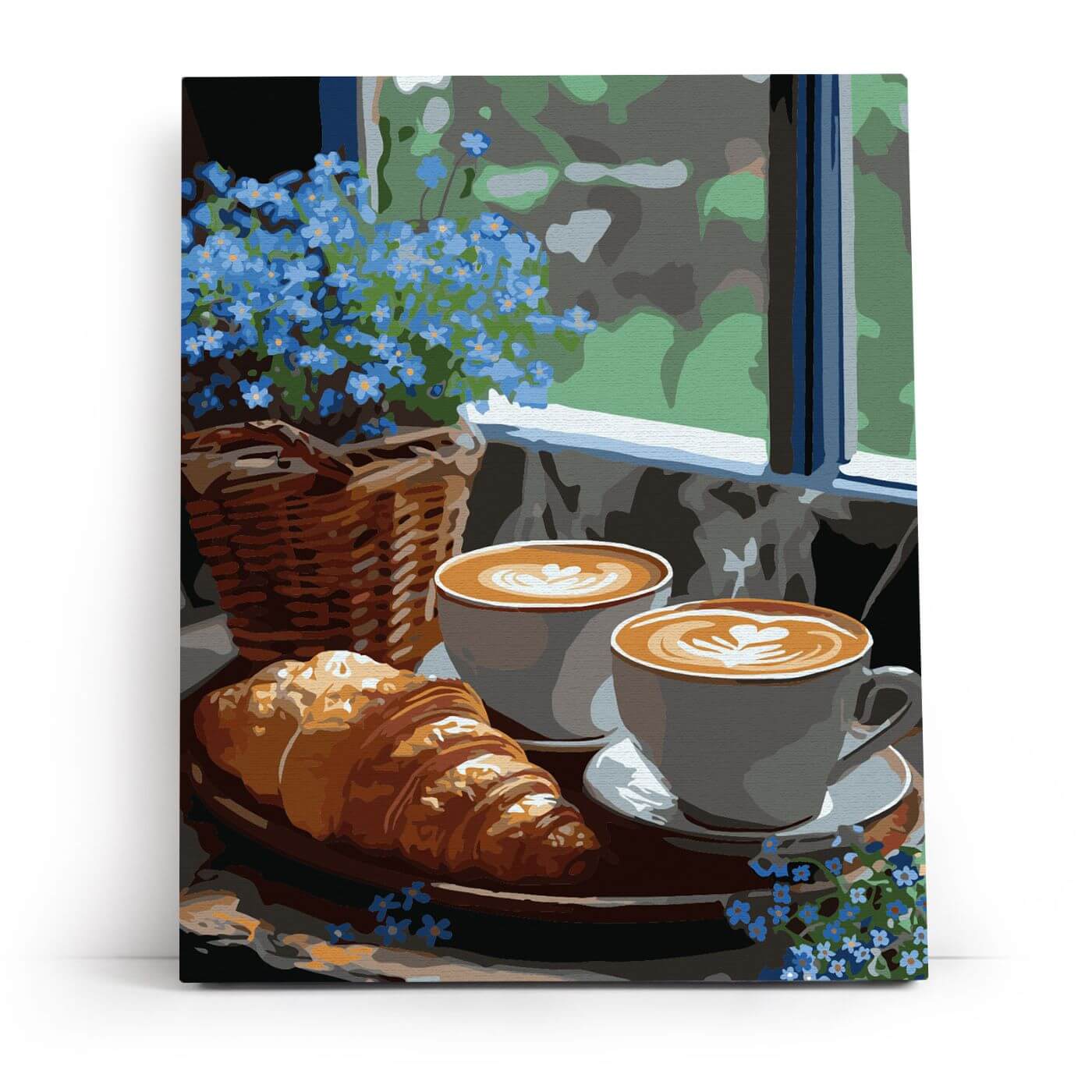 Paint by Numbers 40x50 cm | Cozy Morning Moments (MG2494e) – Painting by numbers | Varvikas.Shop
