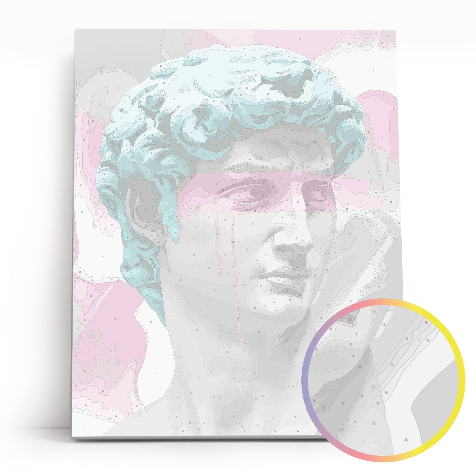 Paint by Numbers 40x50 cm | David (MG2465e) – Painting by numbers | Varvikas.Shop