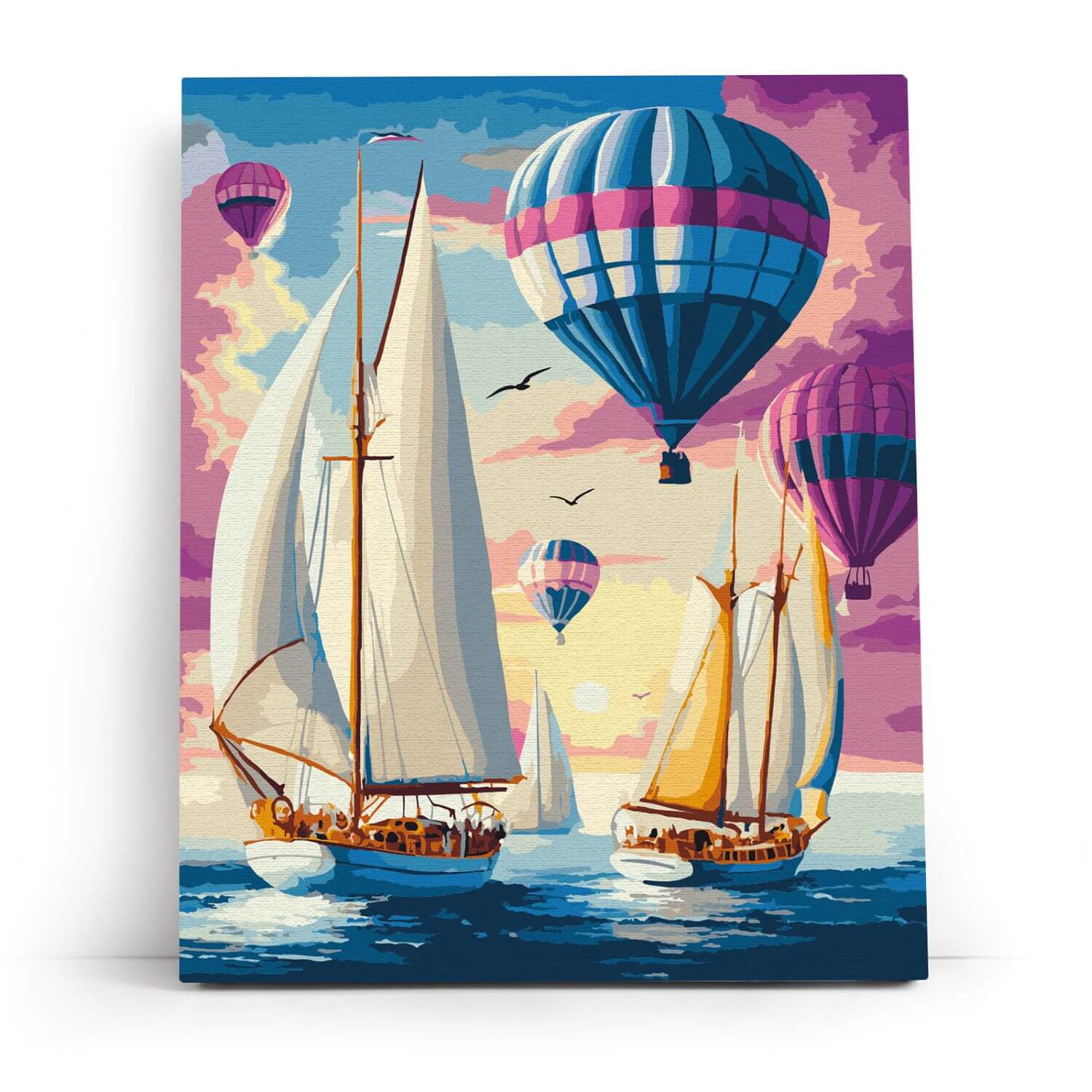 Paint by Numbers 40x50 cm | Dawn Voyagers (MG2495e) – Painting by numbers | Varvikas.Shop