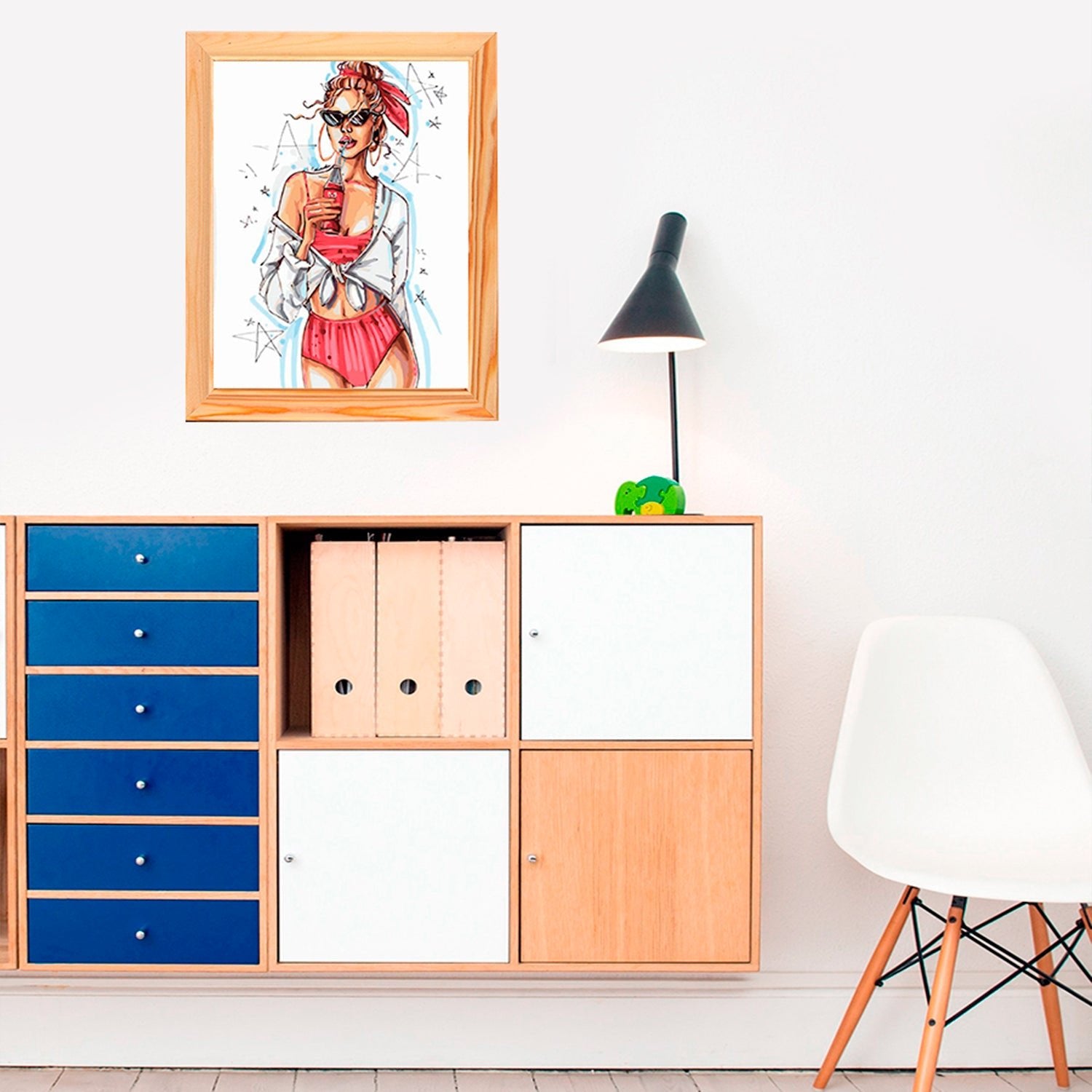 Paint by Numbers 40x50 cm | Fashionable (MG2129e) – Painting by numbers | Varvikas.Shop