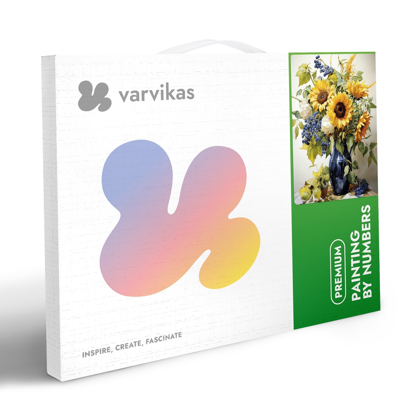 Paint by Numbers 40x50 cm | Golden sunflowers bouquet (MG2482e) – Painting by numbers | Varvikas.Shop