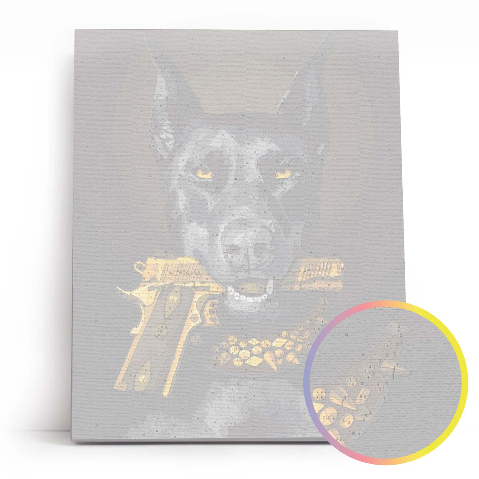 Paint by Numbers 40x50 cm | Guardian of order (MG2490e) – Painting by numbers | Varvikas.Shop