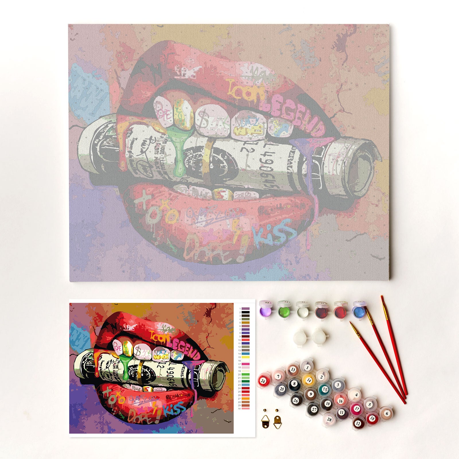 Paint by Numbers 40x50 cm | Inflation (MG2449e) – Painting by numbers | Varvikas.Shop