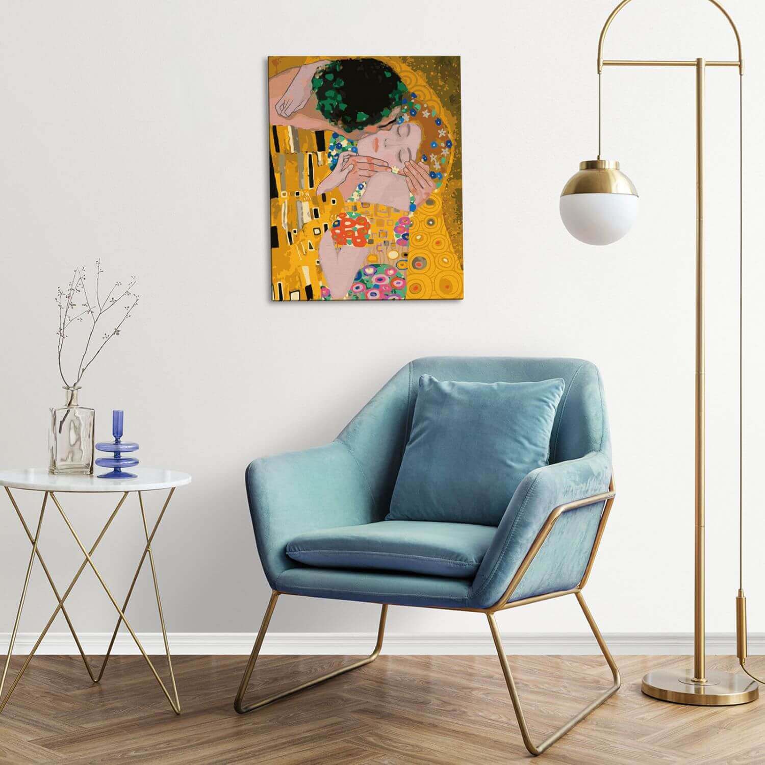 Paint by Numbers 40x50 cm | Klimt. The Lovers (MG2525e) – Painting by numbers | Varvikas.Shop