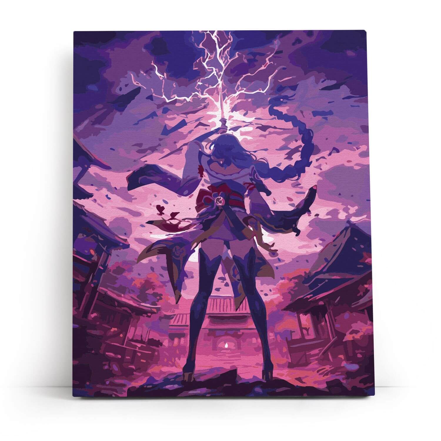 Paint by Numbers 40x50 cm | Lightning Goddess (MG2502e) – Painting by numbers | Varvikas.Shop