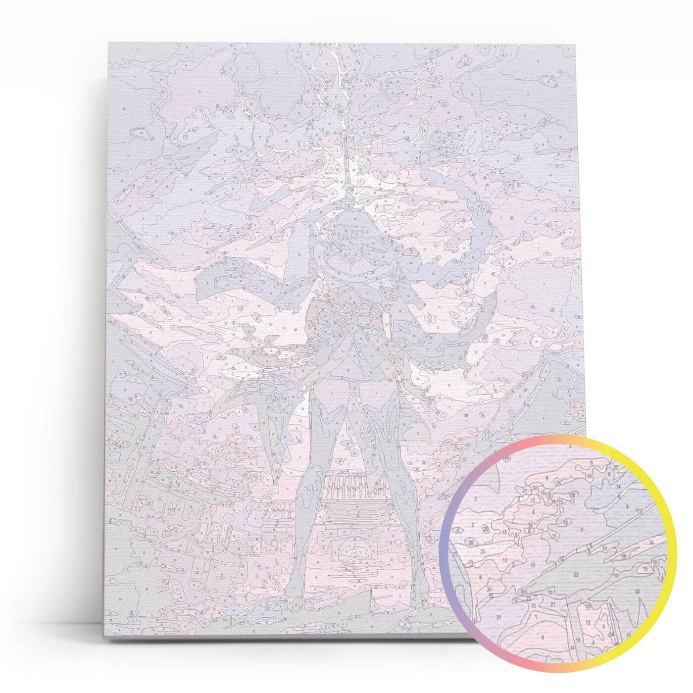 Paint by Numbers 40x50 cm | Lightning Goddess (MG2502e) – Painting by numbers | Varvikas.Shop