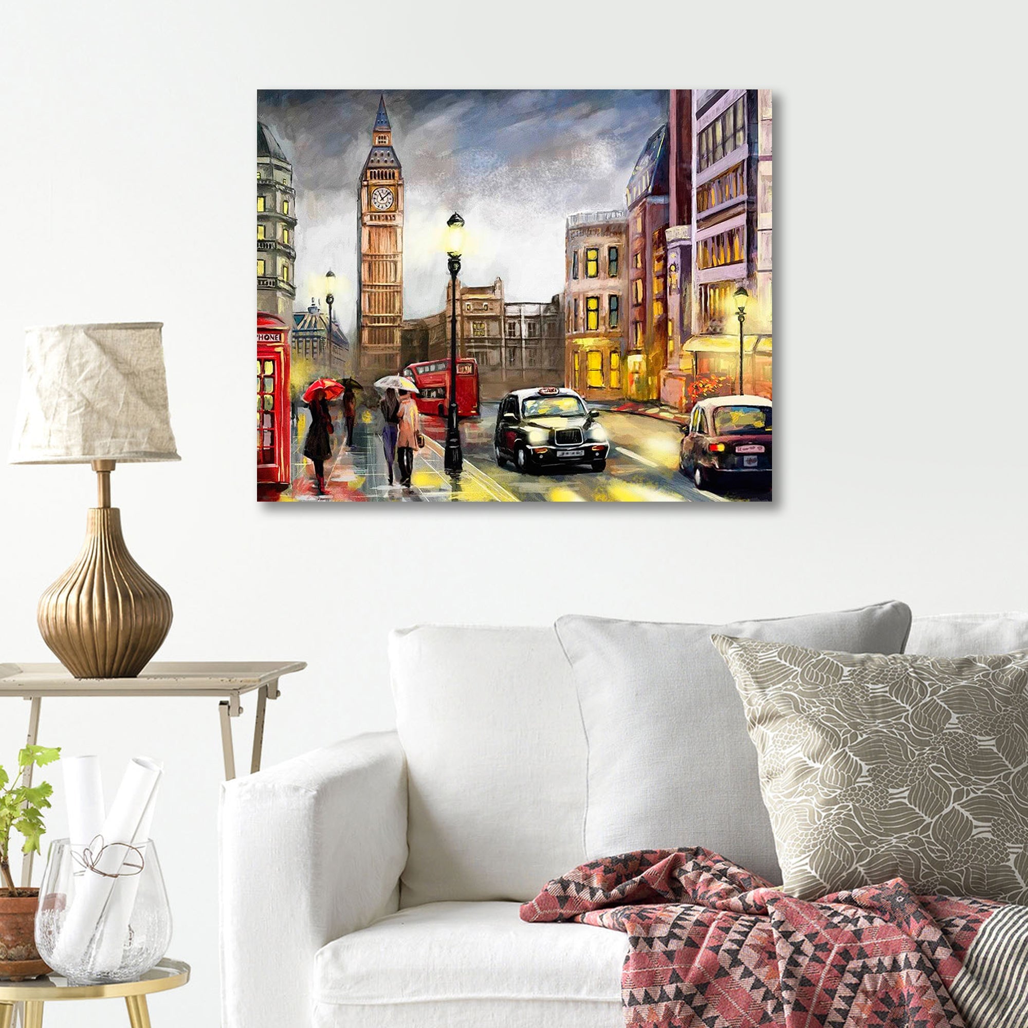 Paint by Numbers 40x50 cm | London in Autumn (MG2162e) – Painting by numbers | Varvikas.Shop