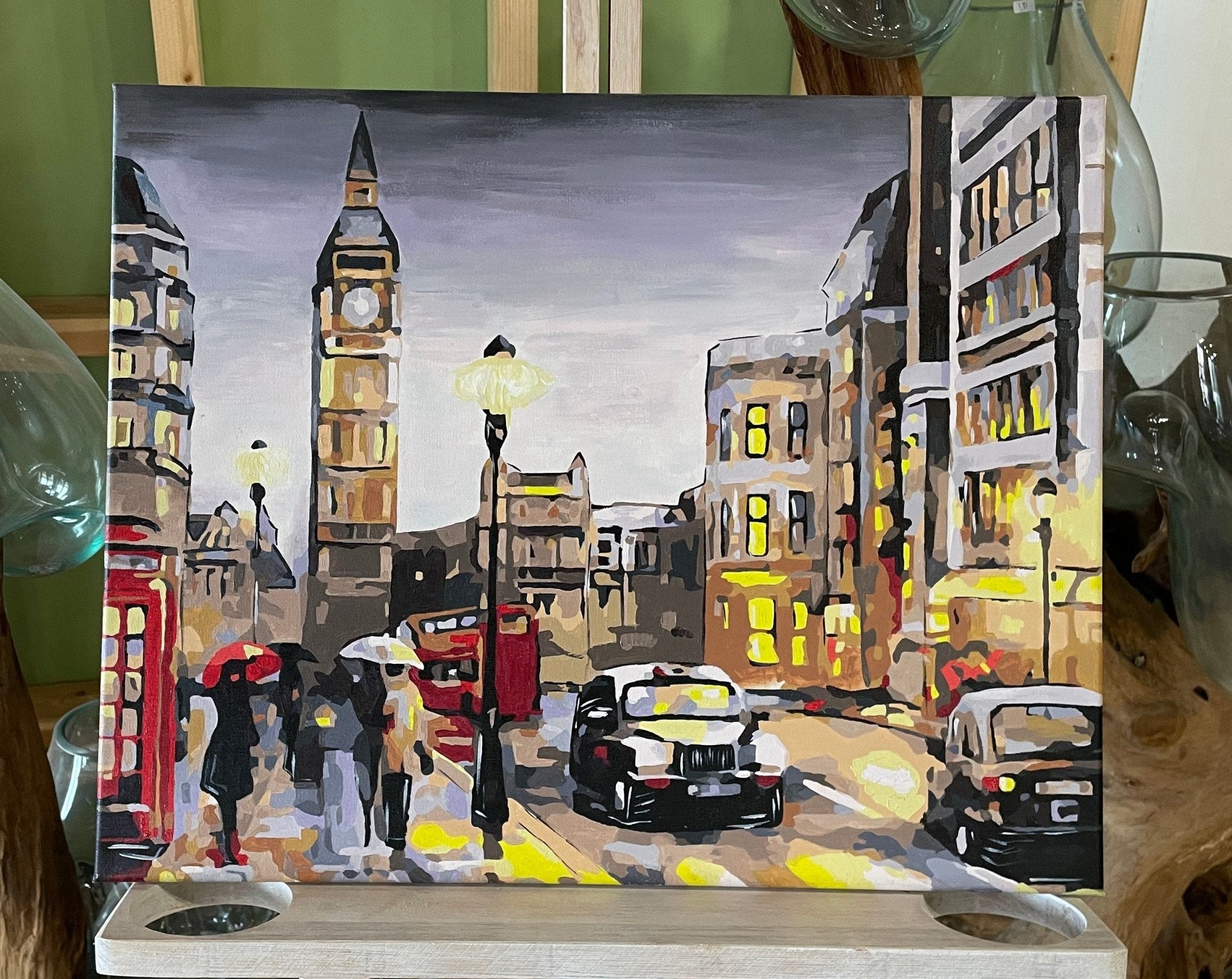 Paint by Numbers 40x50 cm | London in Autumn (MG2162e) – Painting by numbers | Varvikas.Shop