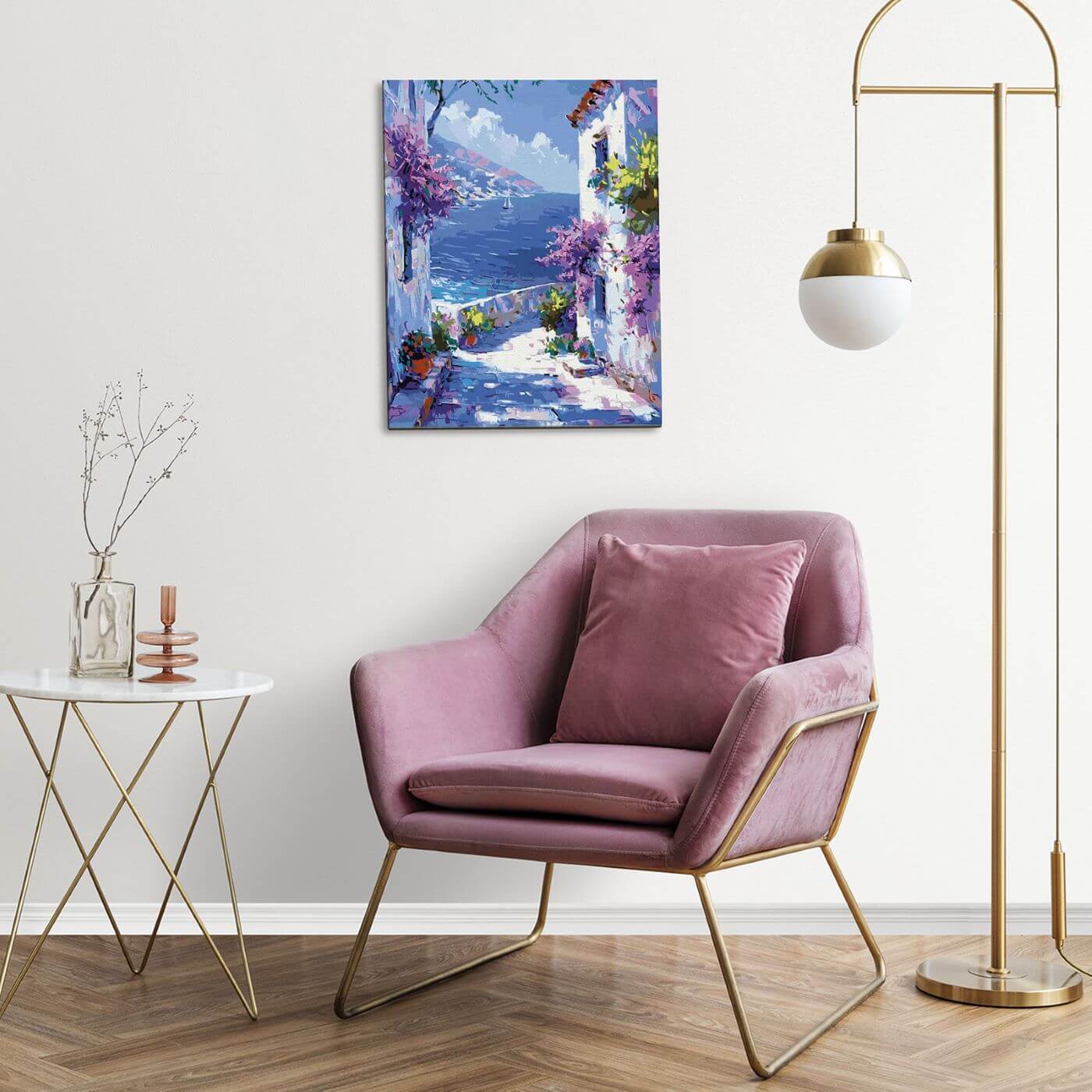 Paint by Numbers 40x50 cm | Mediterranean Dream (MG2514e) – Painting by numbers | Varvikas.Shop