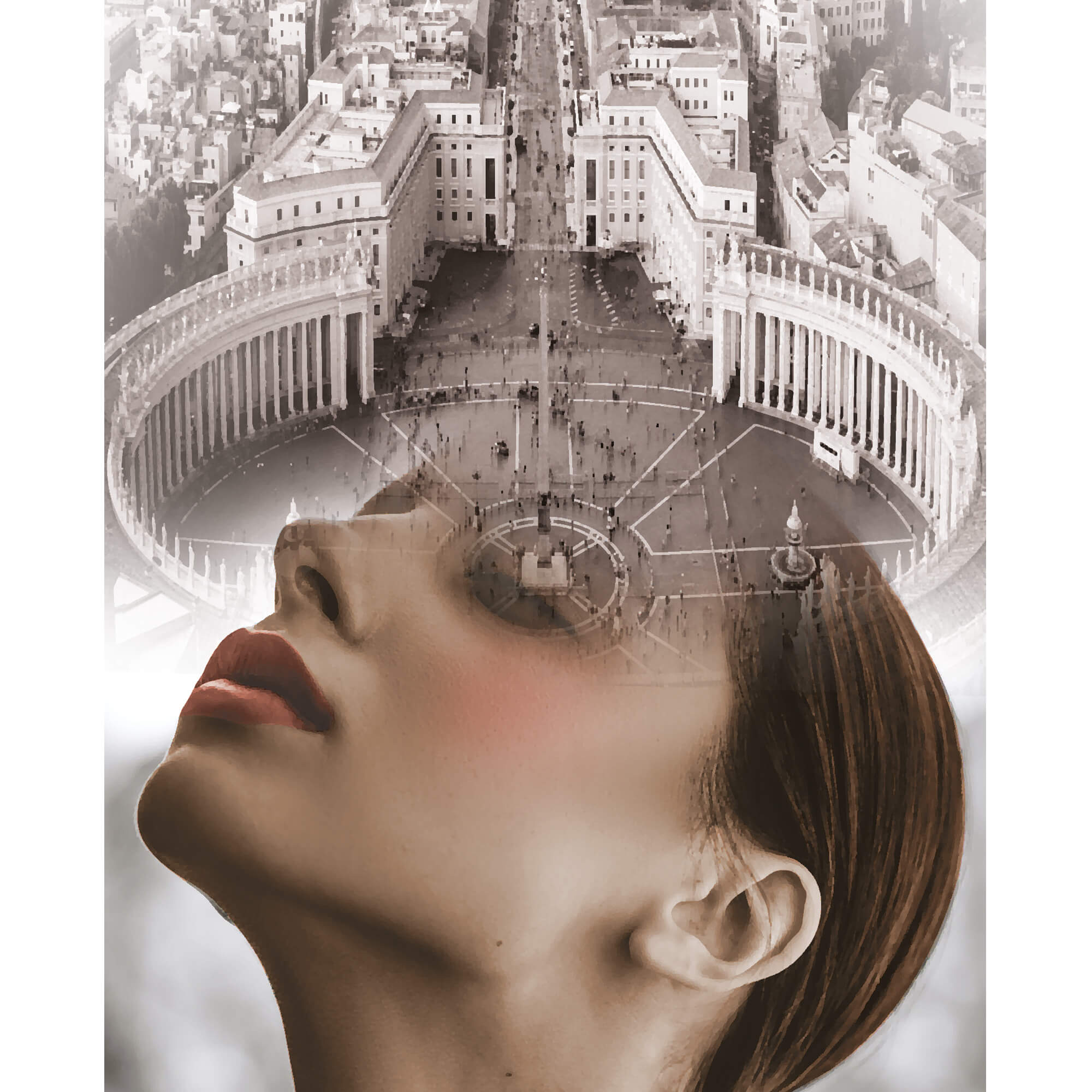 Paint by Numbers 40x50 cm | Memories of Vatican (MG2422e) – Painting by numbers | Varvikas.Shop