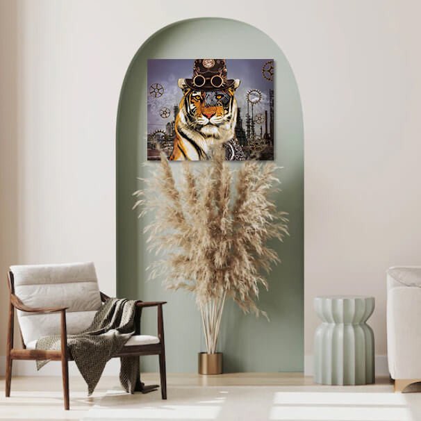 Paint by Numbers 40x50 cm | Mysterious Master (MG2453e) – Painting by numbers | Varvikas.Shop