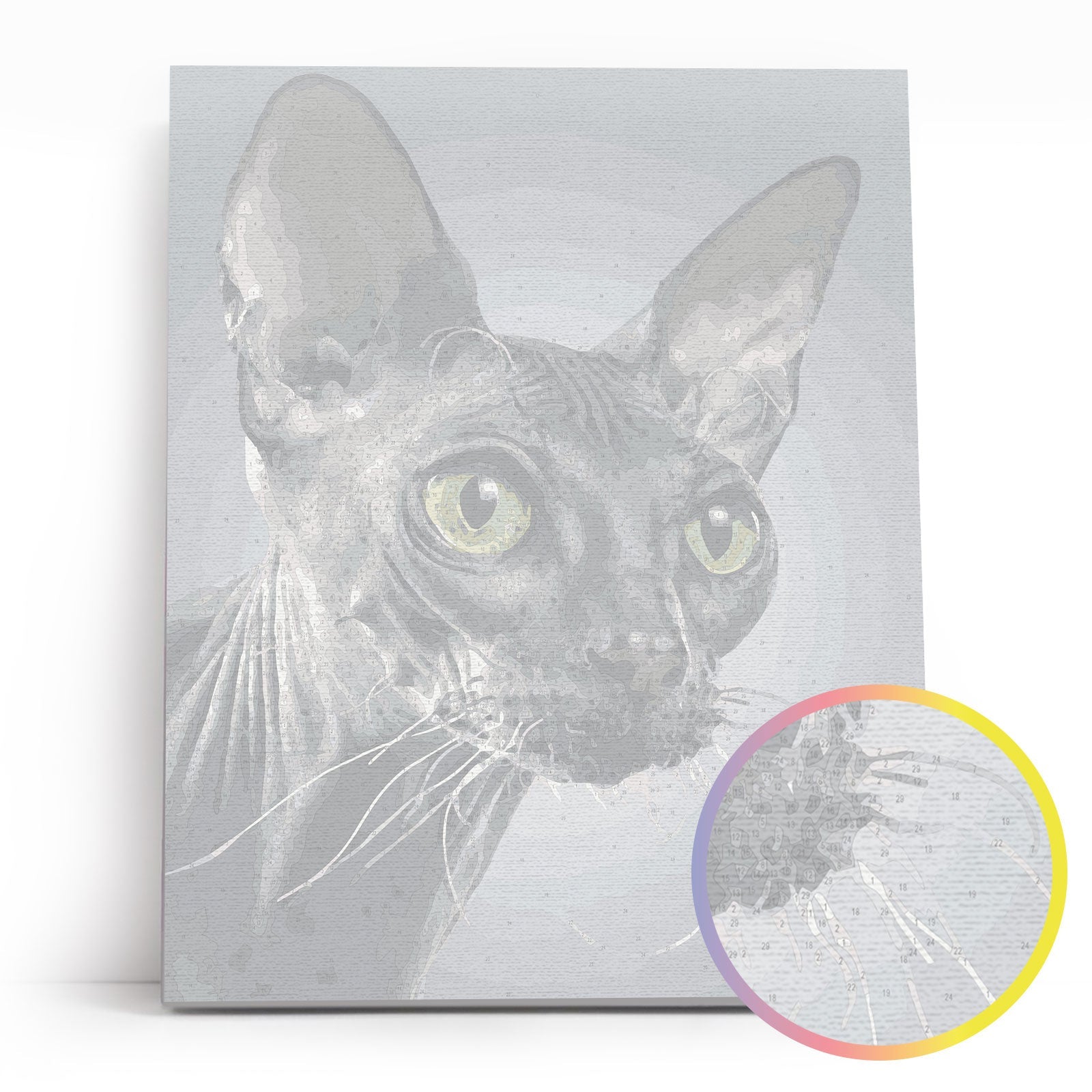 Paint by Numbers 40x50 cm | Mystical Sphinx (MG2443e) – Painting by numbers | Varvikas.Shop