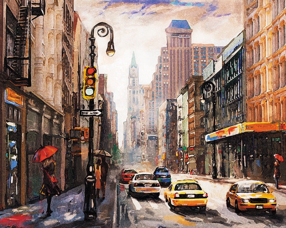 Paint by Numbers 40x50 cm | New York City (MG2407e) – Painting by numbers | Varvikas.Shop