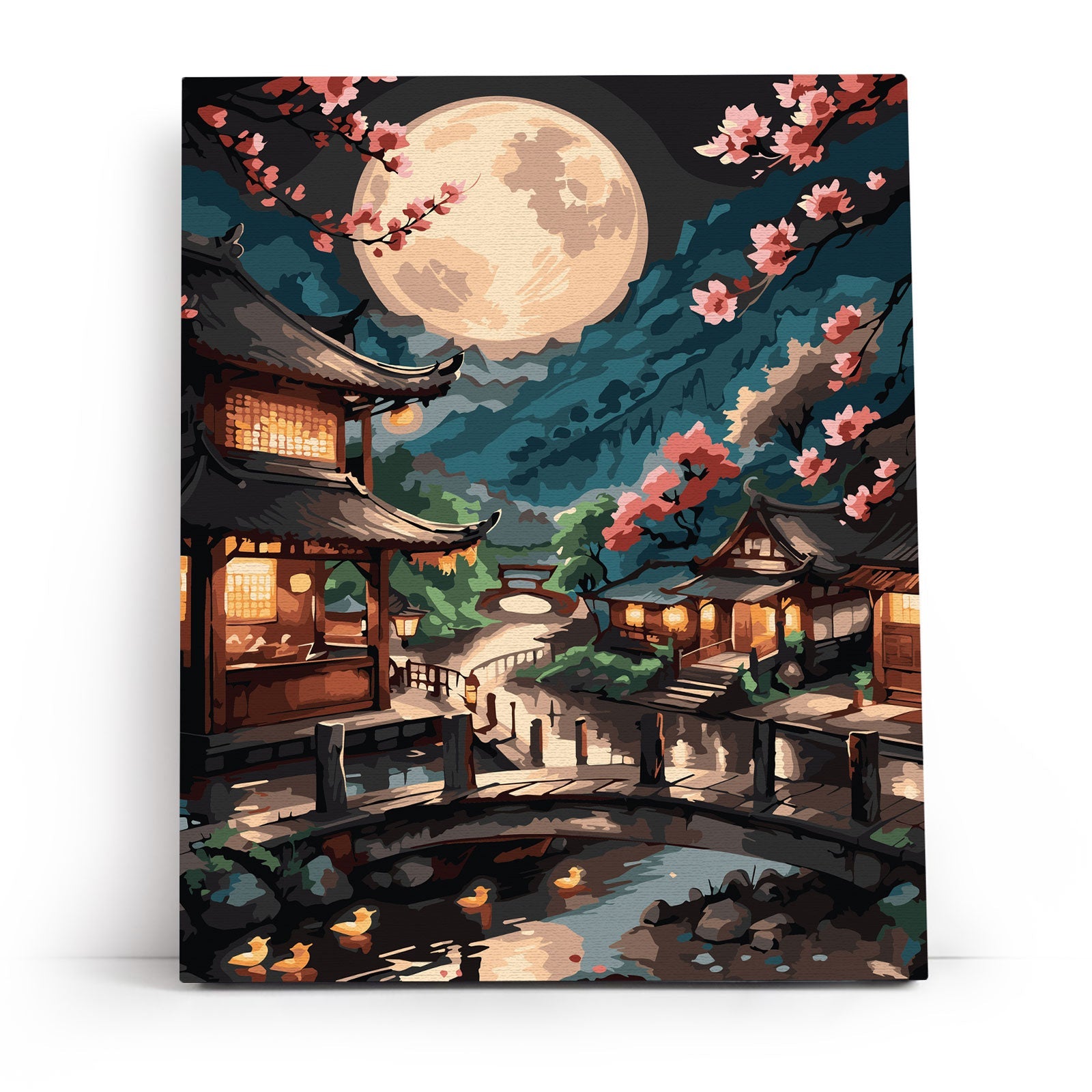 Paint by Numbers 40x50 cm | Oriental valley (MG2487e) – Painting by numbers | Varvikas.Shop