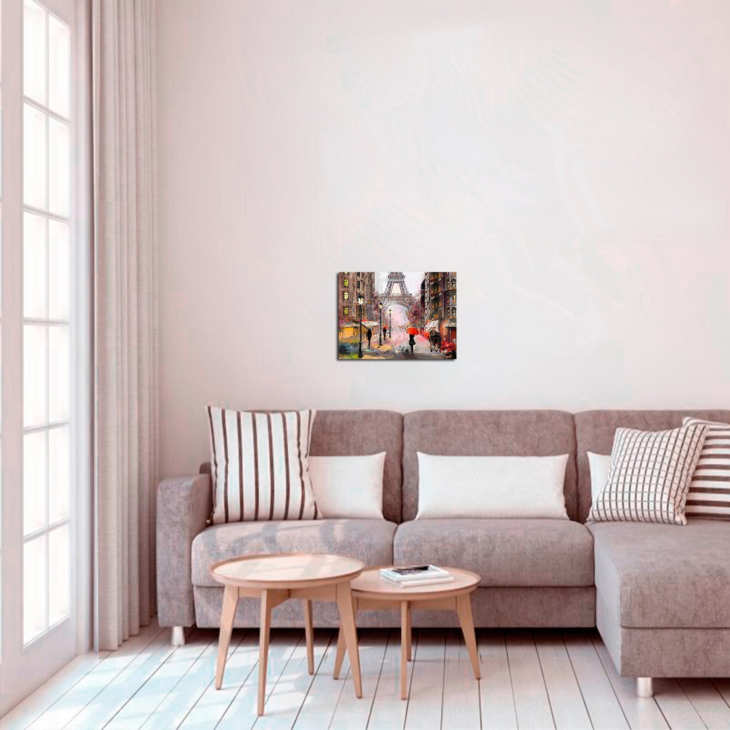 Paint by Numbers 40x50 cm | Paris in the Rain (MG2160e) – Painting by numbers | Varvikas.Shop