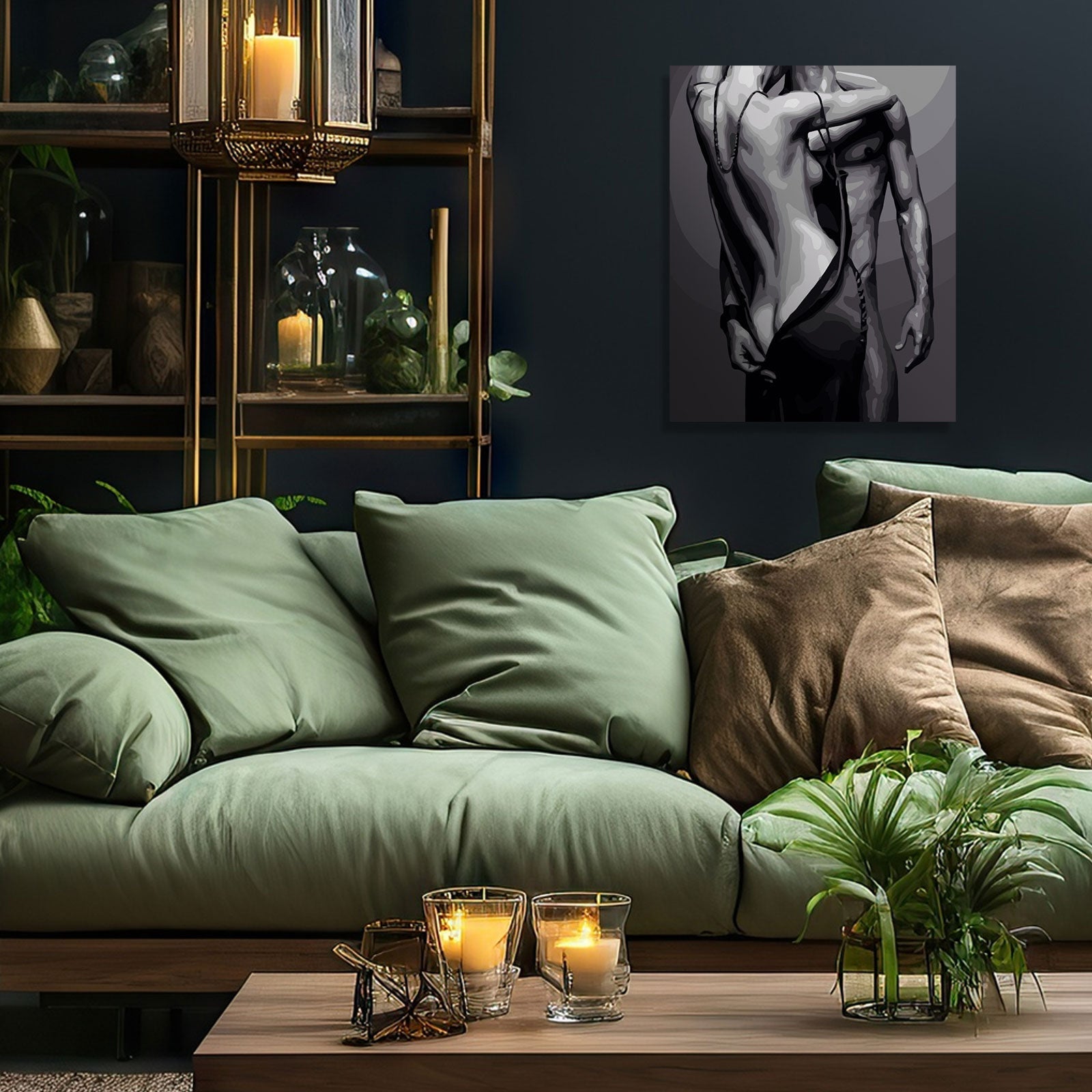 Paint by Numbers 40x50 cm | Passion game (MG2481e) – Painting by numbers | Varvikas.Shop