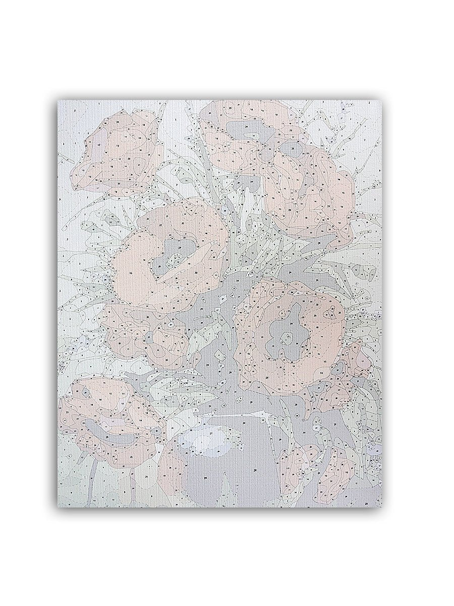 Paint by Numbers 40x50 cm | Poppies Bouquet (MG2142e) – Painting by numbers | Varvikas.Shop