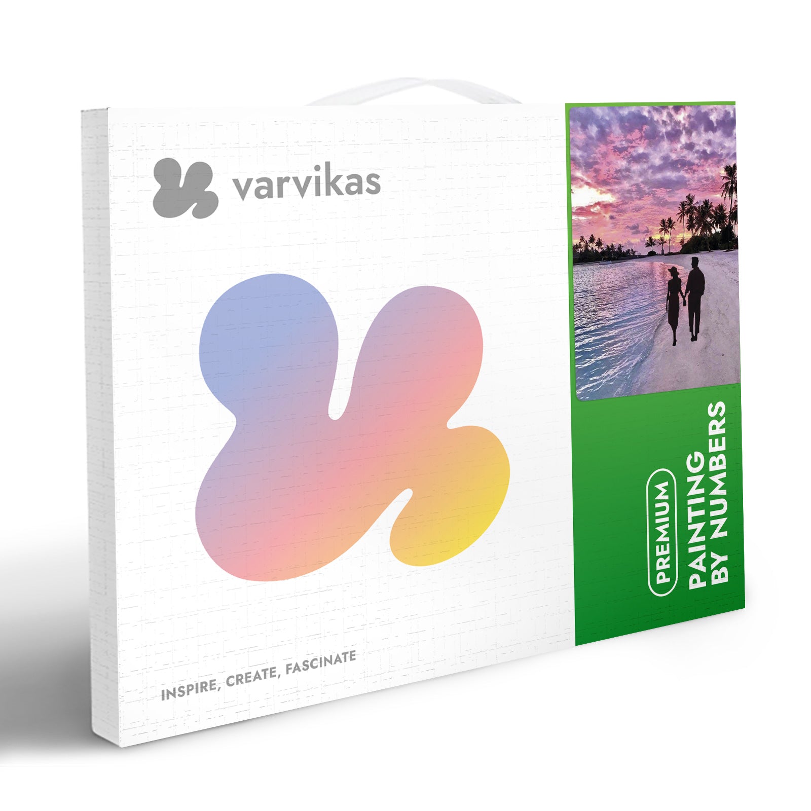 Paint by Numbers 40x50 cm | Romantic walk (MG2486e) – Painting by numbers | Varvikas.Shop